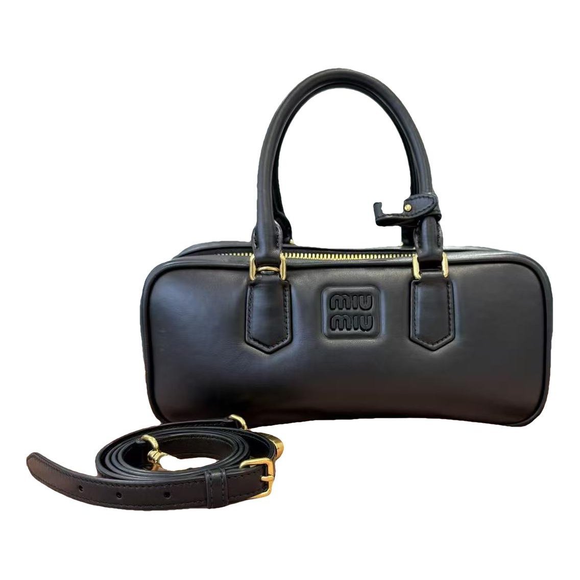 Arcadie leather handbag