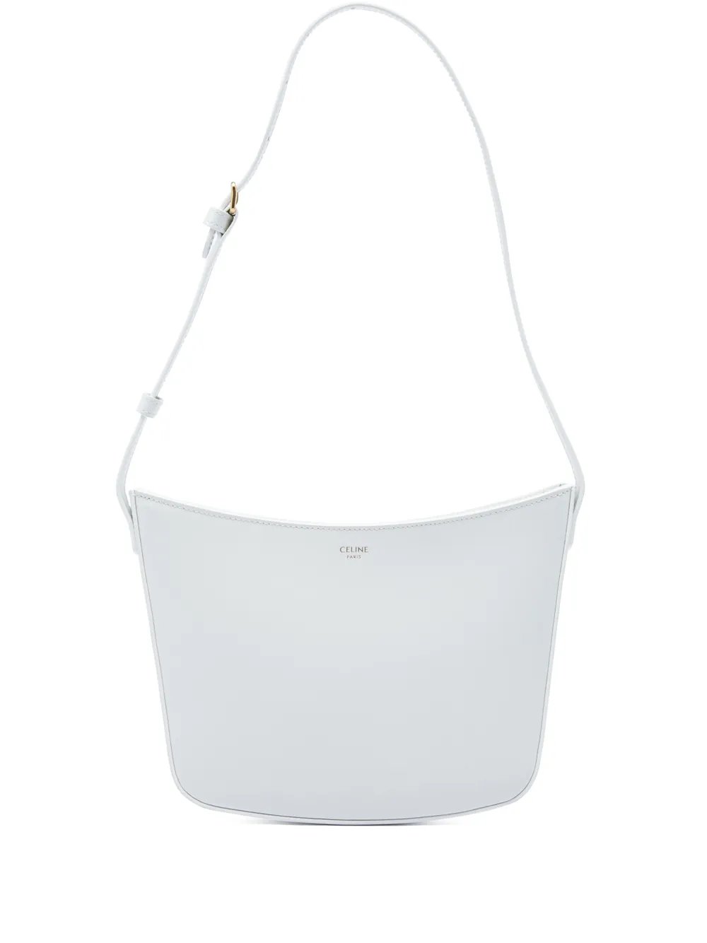 2023 Medium Shiny Calfskin Croque shoulder bag