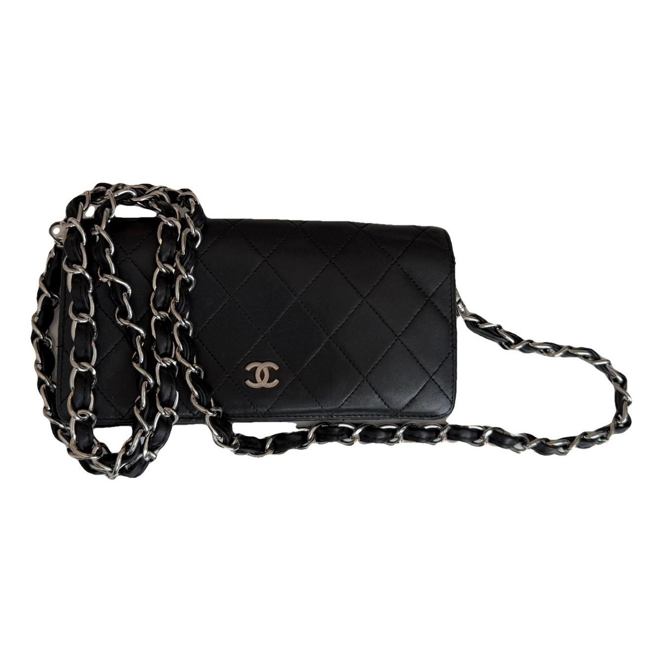 Wallet On Chain Timeless/Classique leather crossbody bag
