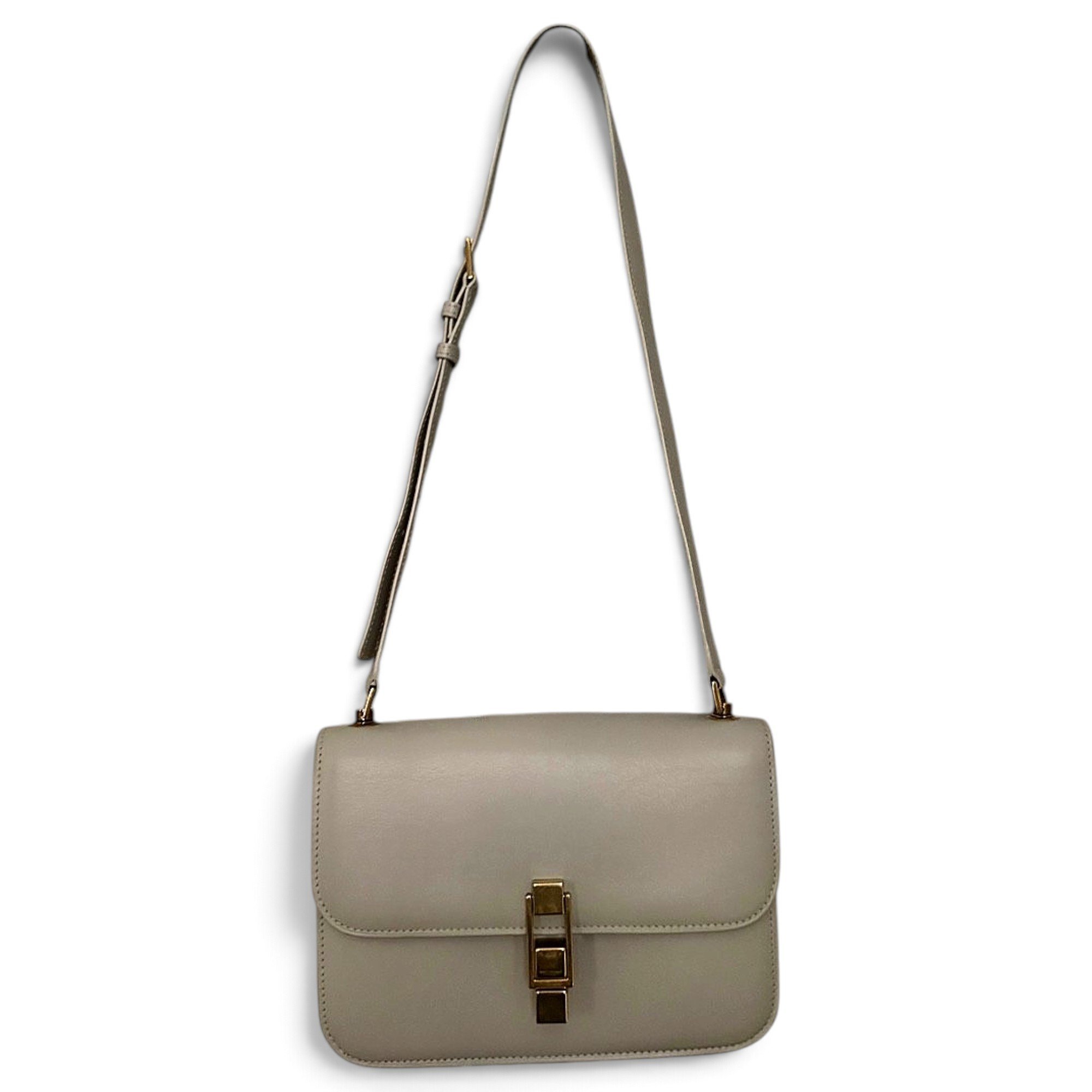 Solférino leather handbag