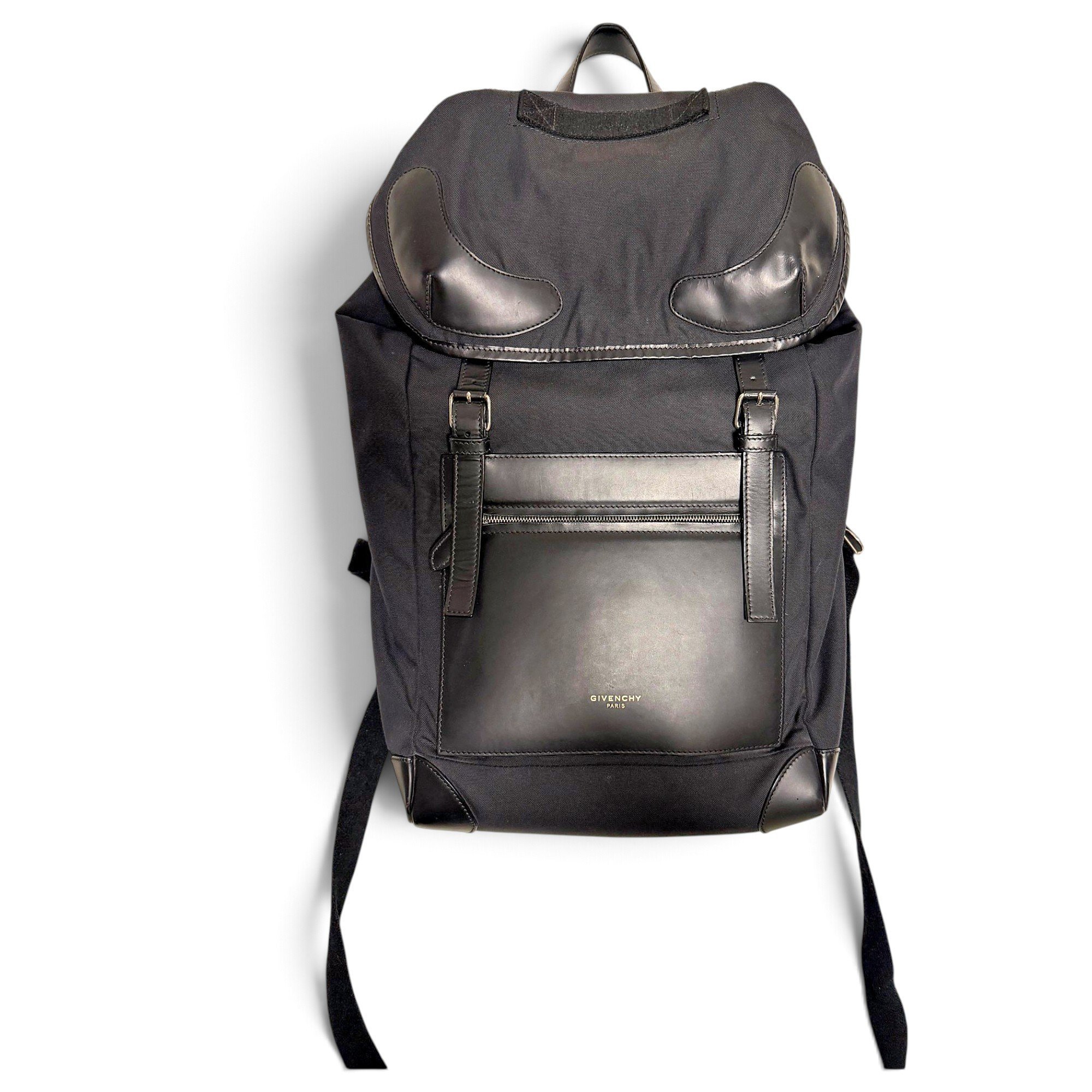 Leather backpack