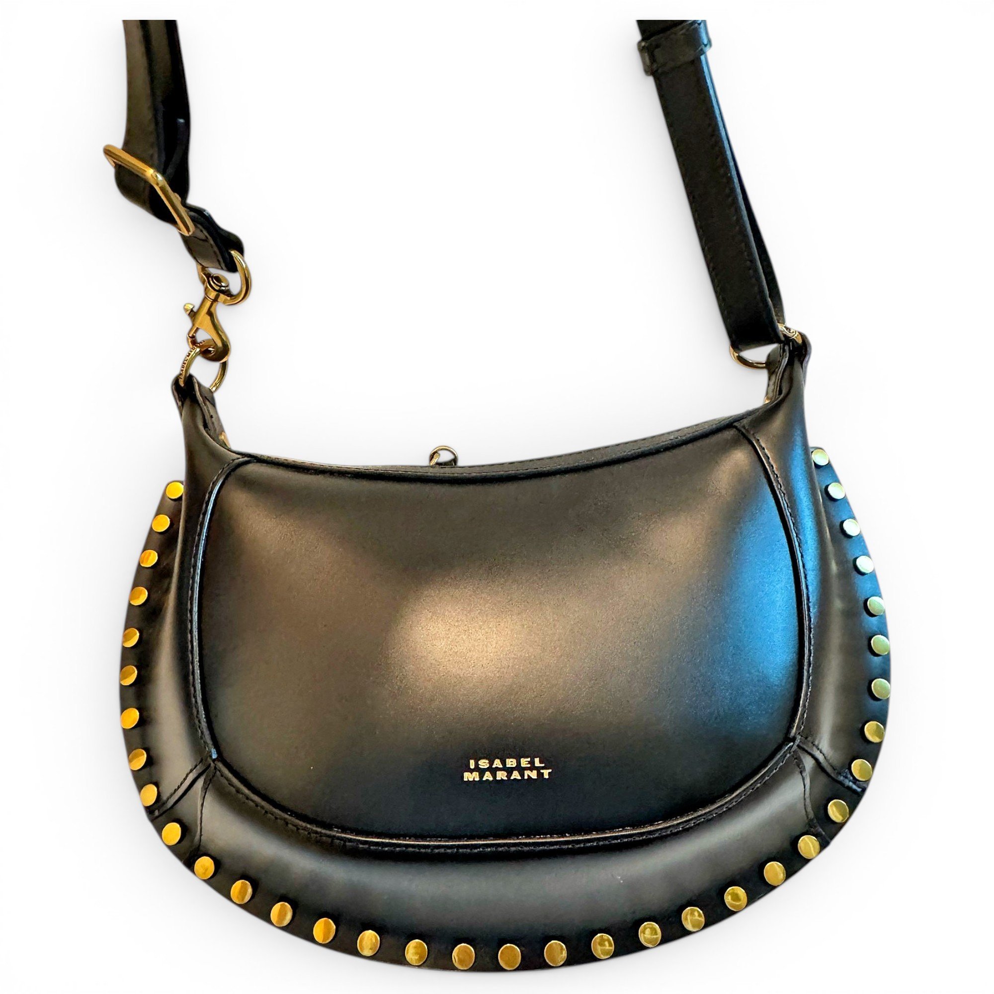Oskan Moon leather handbag
