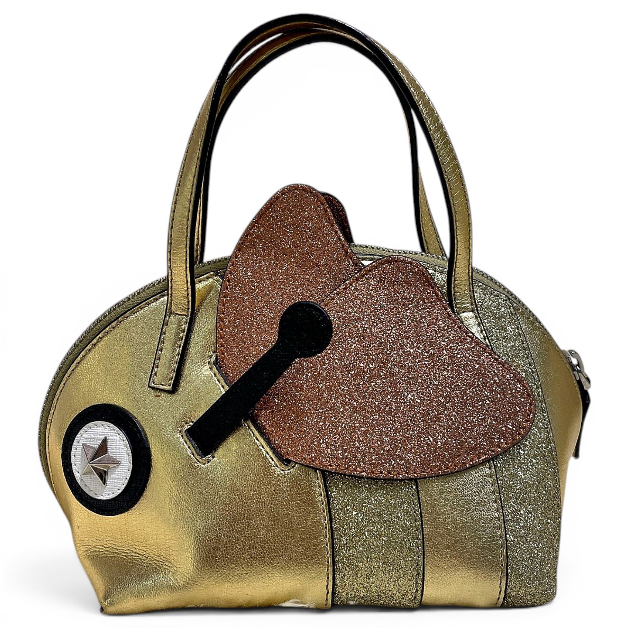 Leather handbag