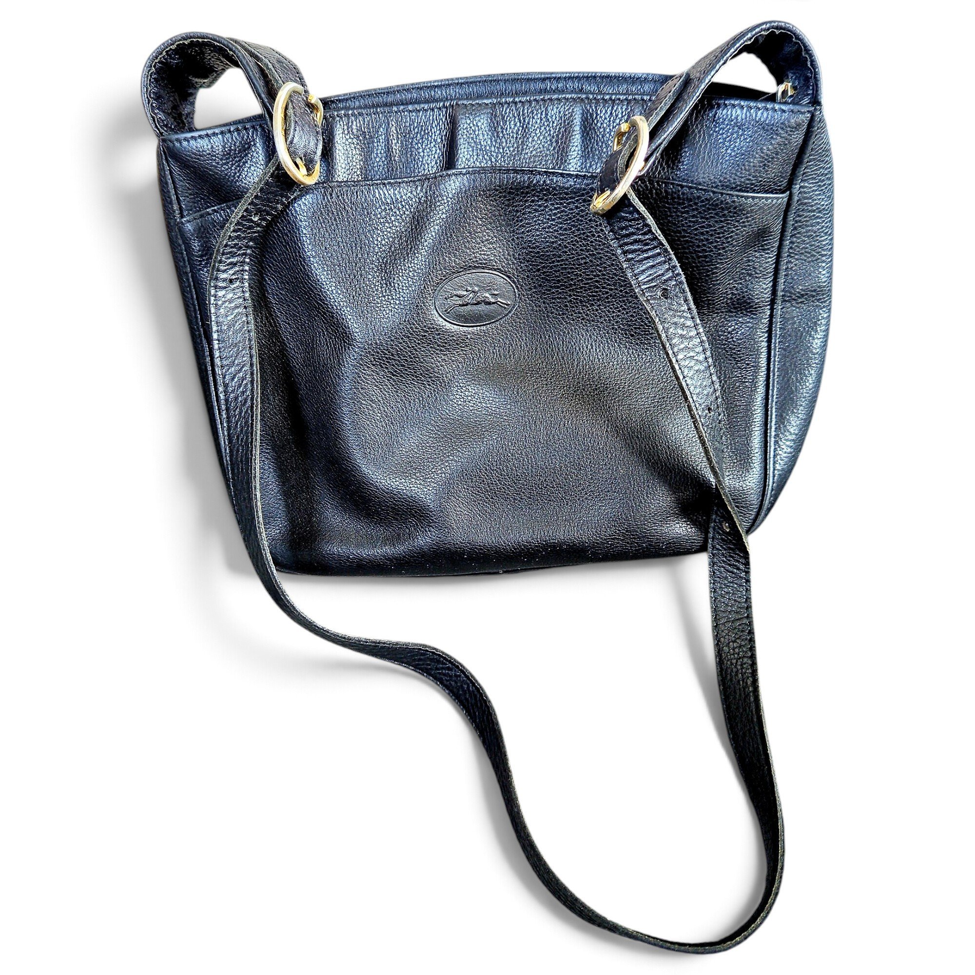 Leather crossbody bag