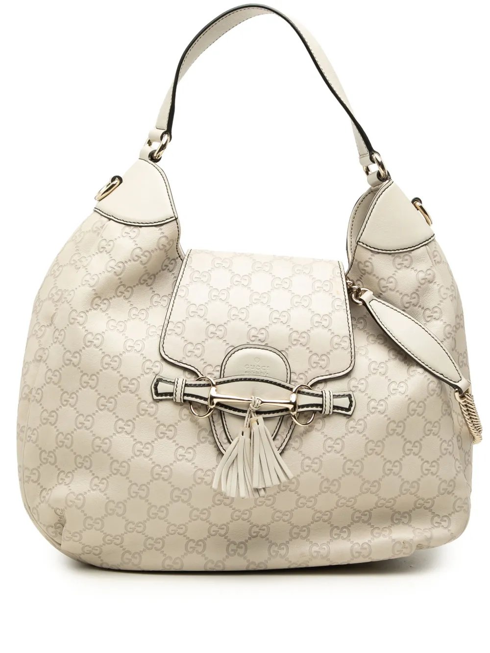 2000-2015 Medium Guccissima Emily Flap satchel