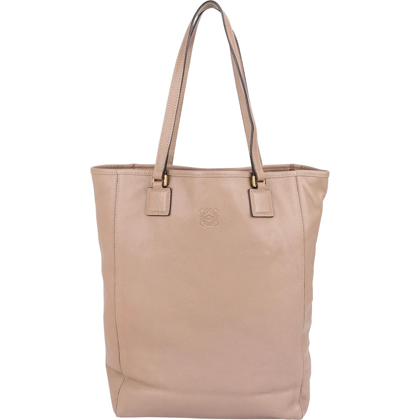 Anagram leather handbag