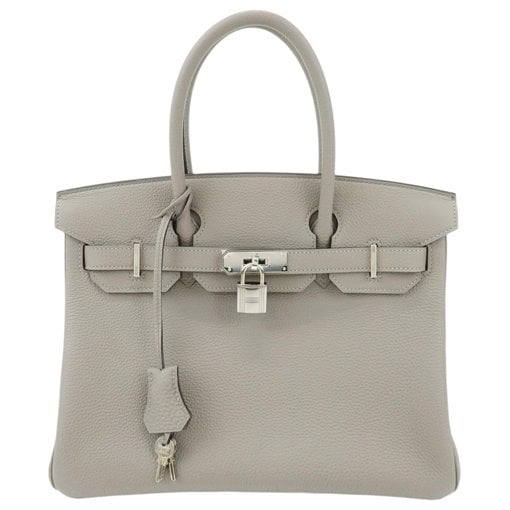 Birkin 35 leather handbag