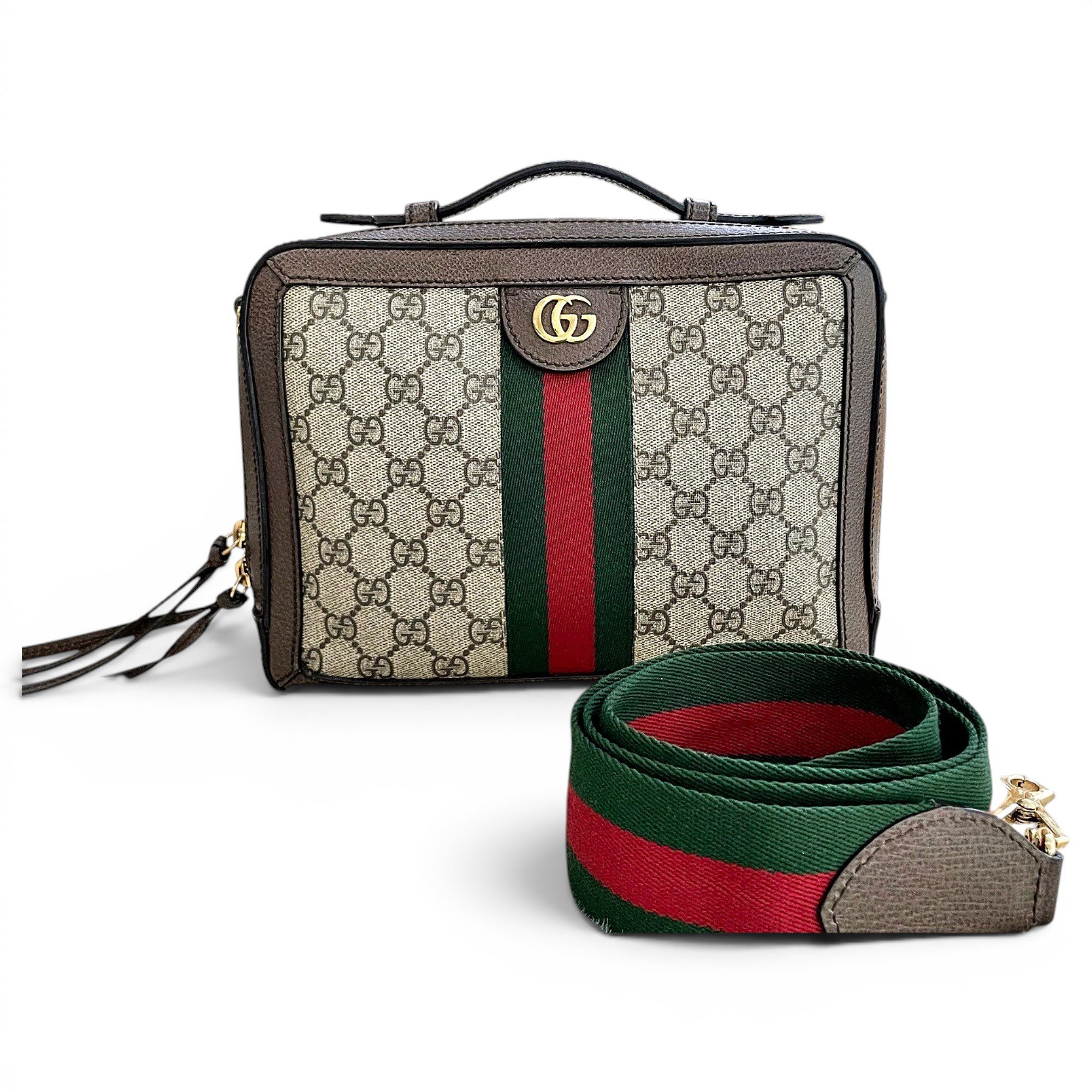 Leather handbag