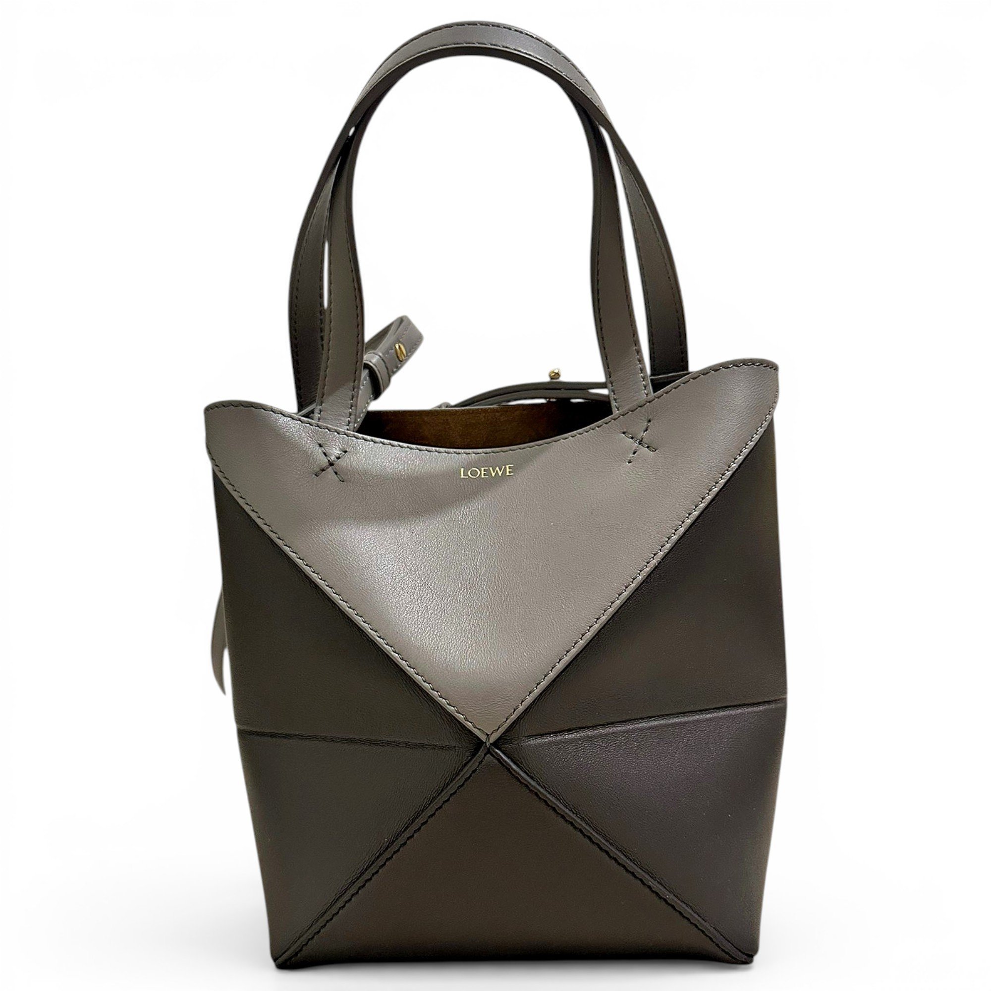 Puzzle Fold leather crossbody bag