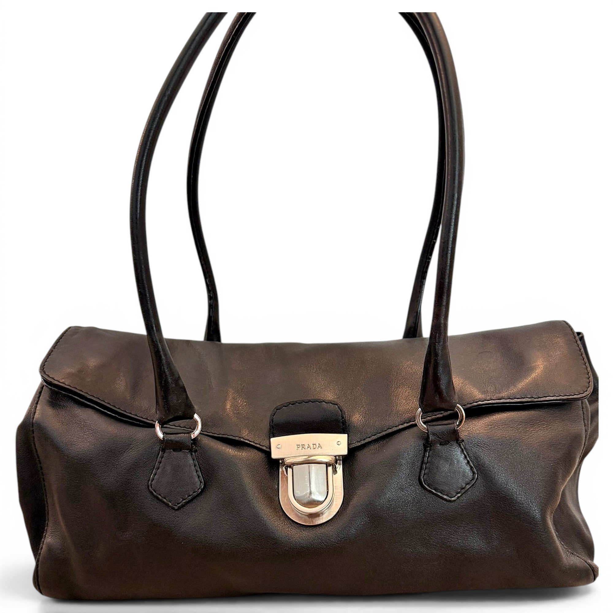 Leather handbag