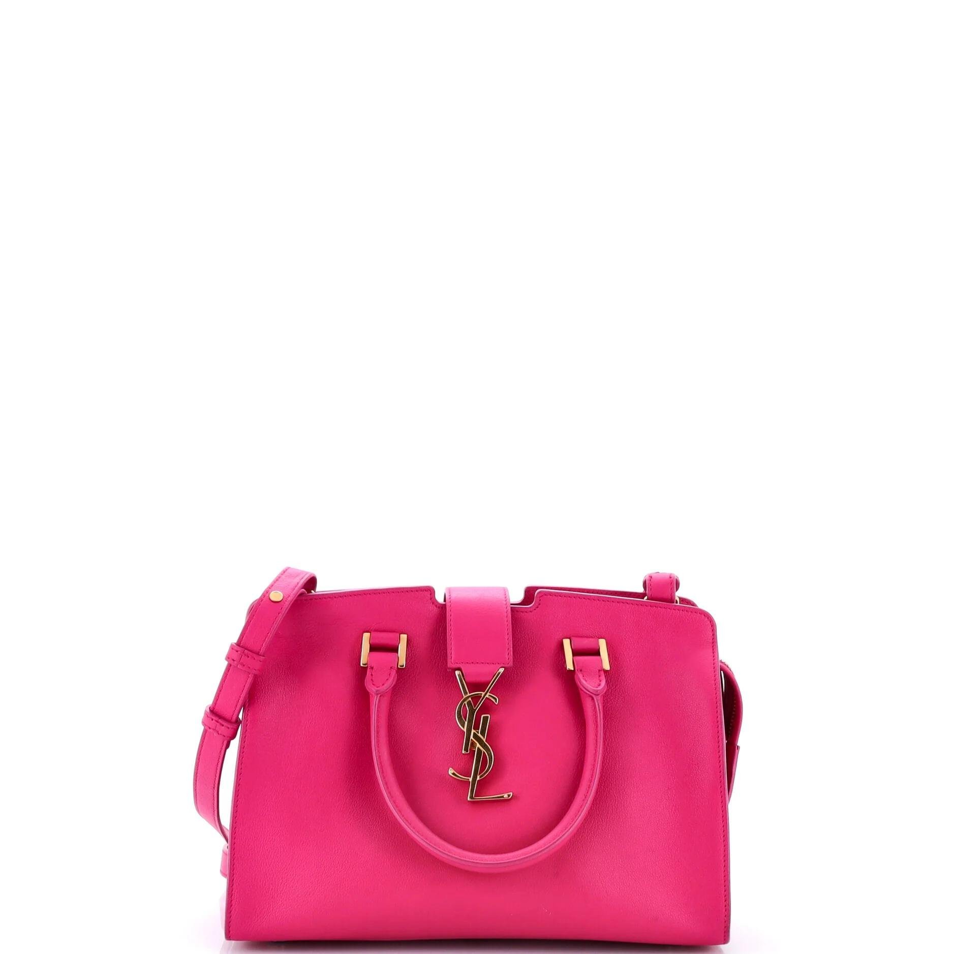 Leather satchel