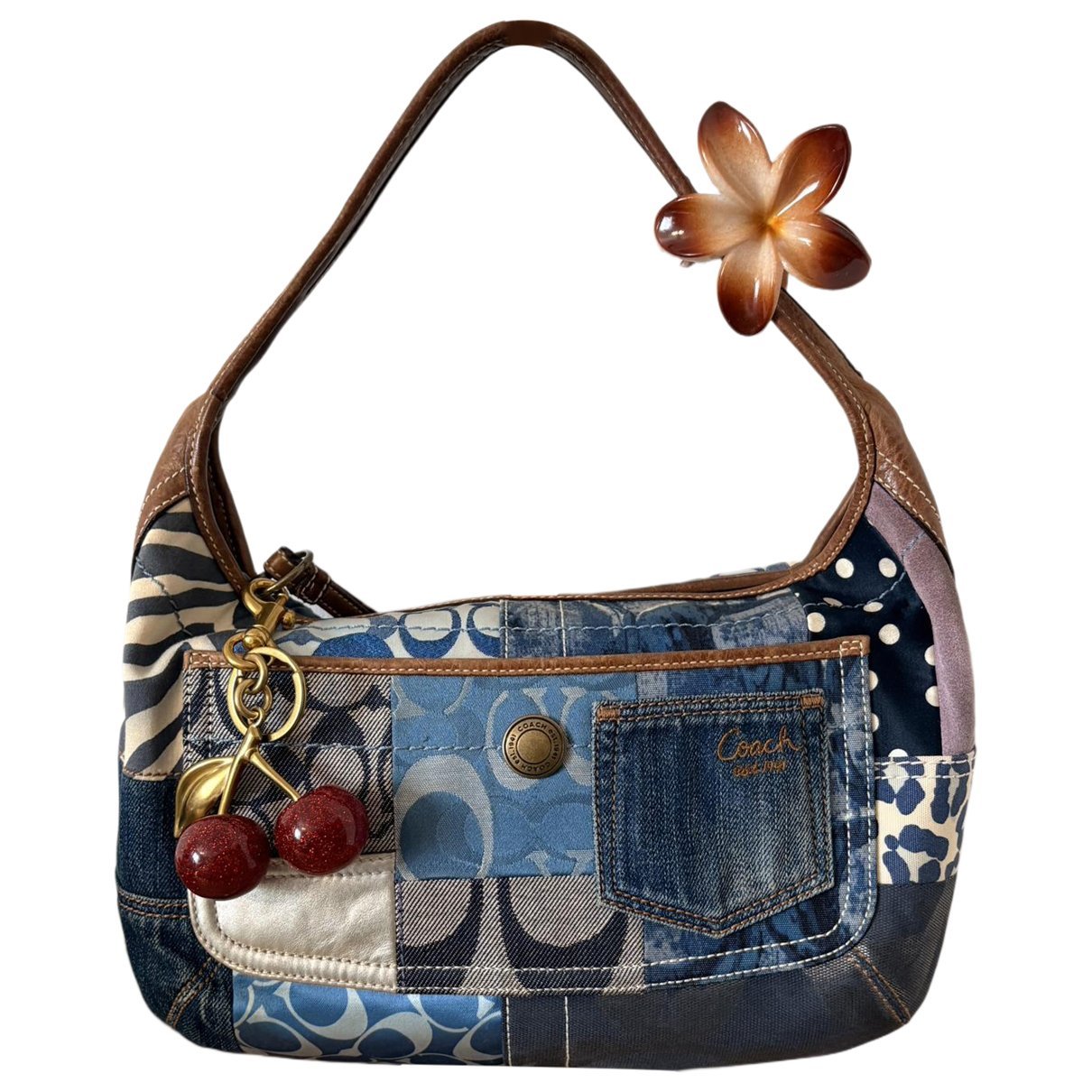 Signature Sufflette cloth handbag