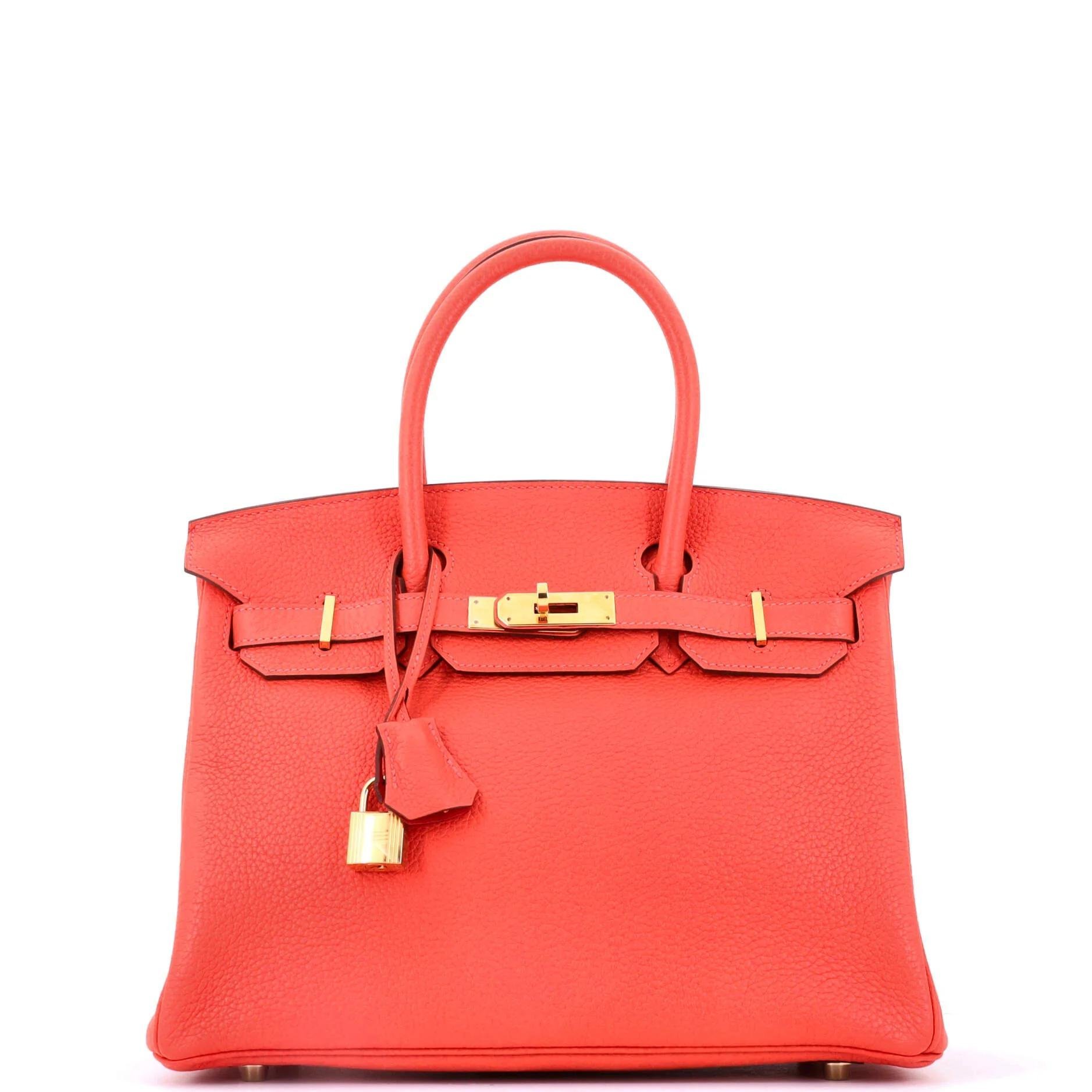 Birkin 30 leather tote