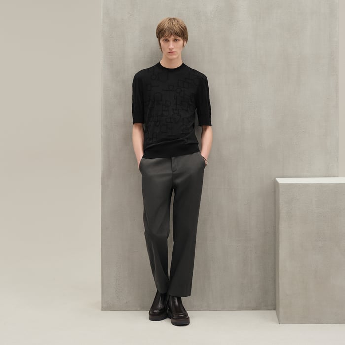 Noir "Meli-mors Integral" Crewneck Sweater
