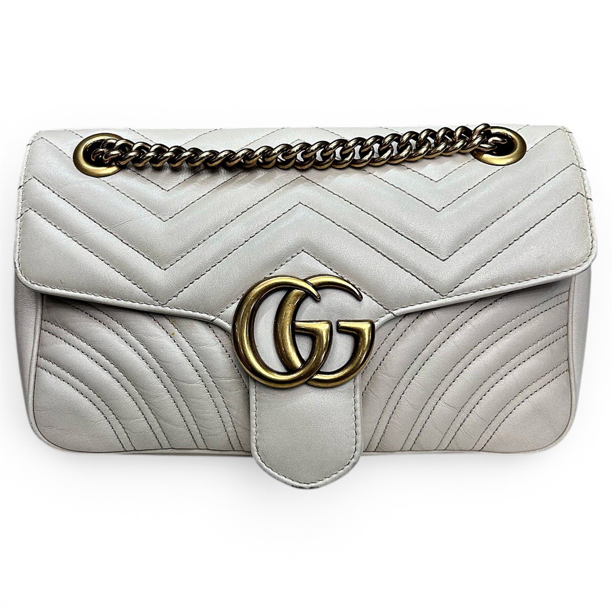 GG Marmont Flap leather handbag