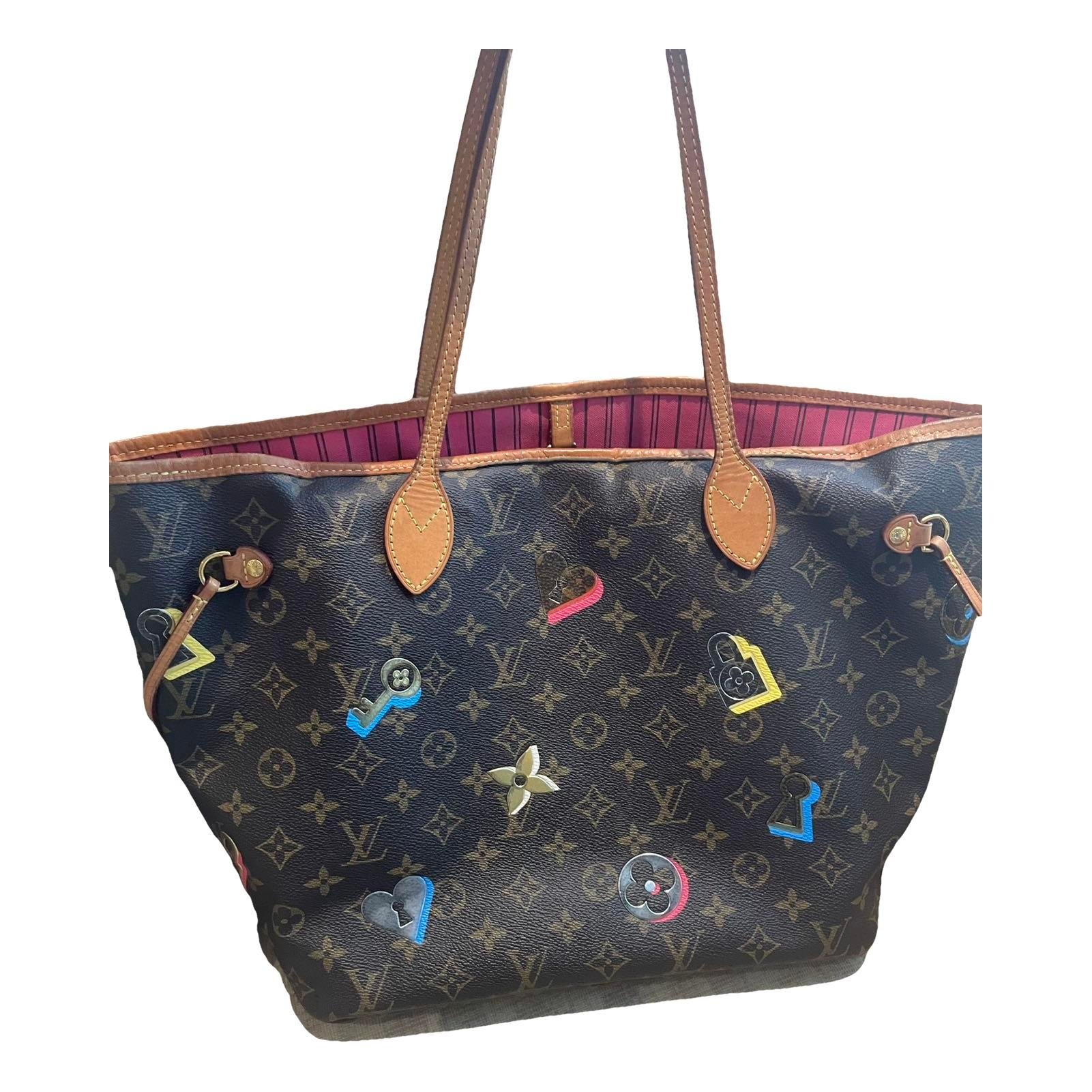 Neverfull leather tote
