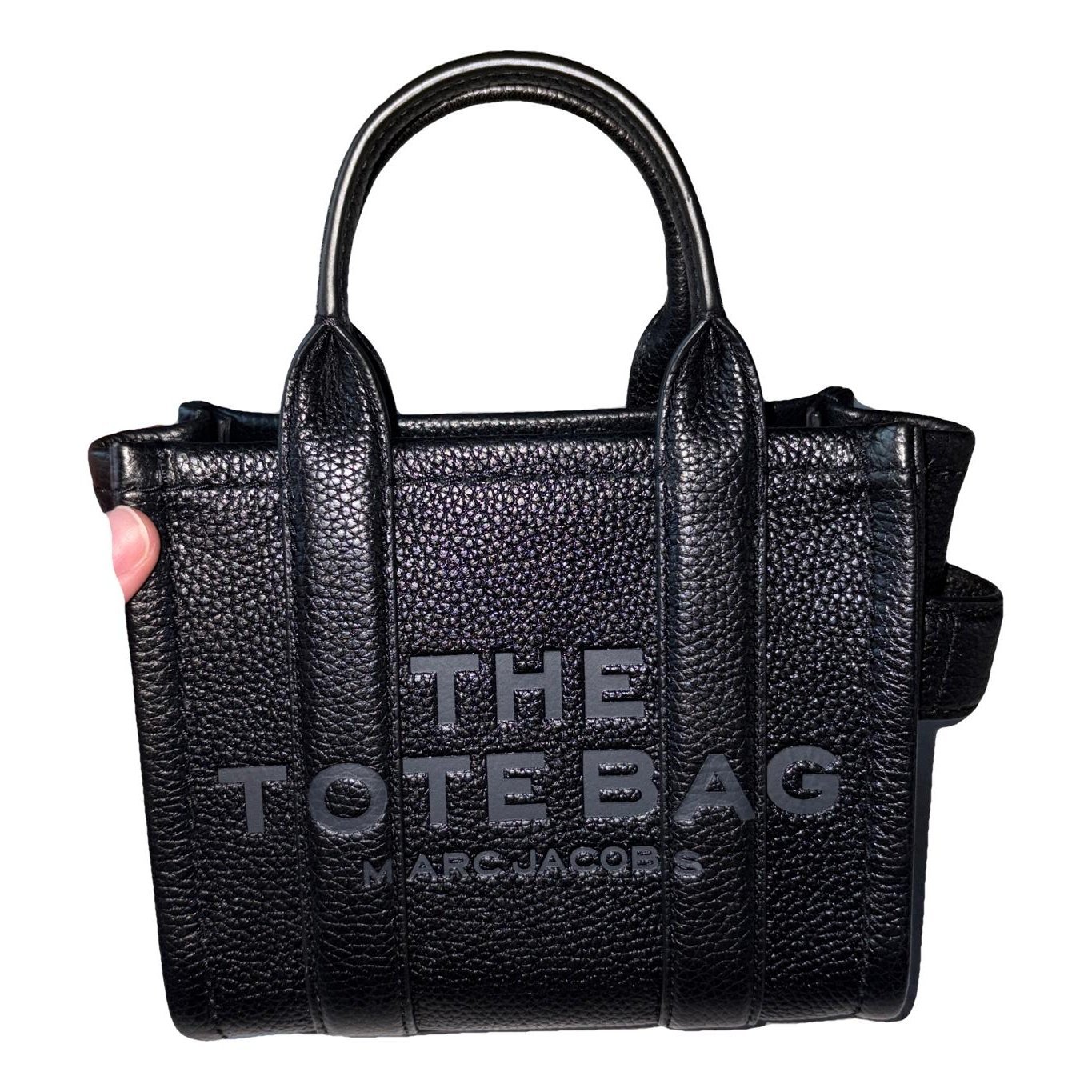 Leather tote