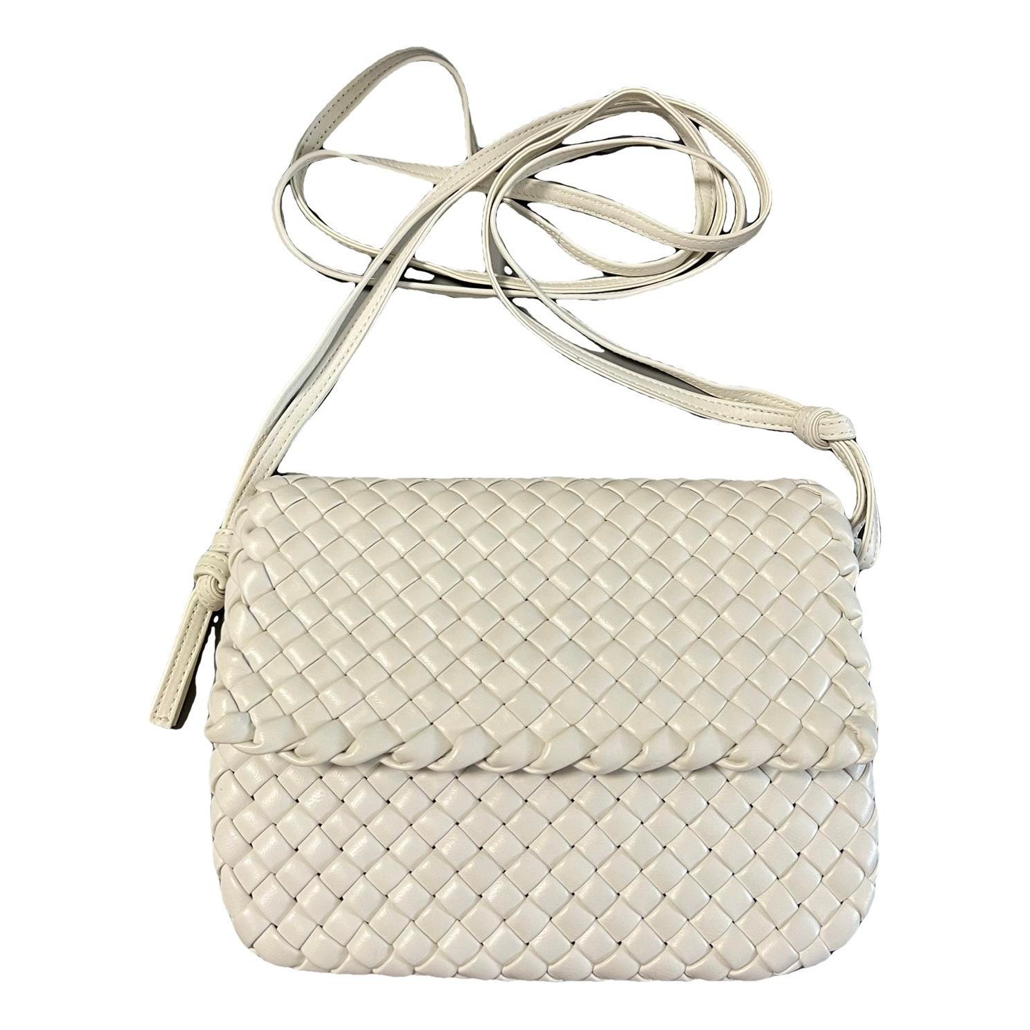 Leather crossbody bag