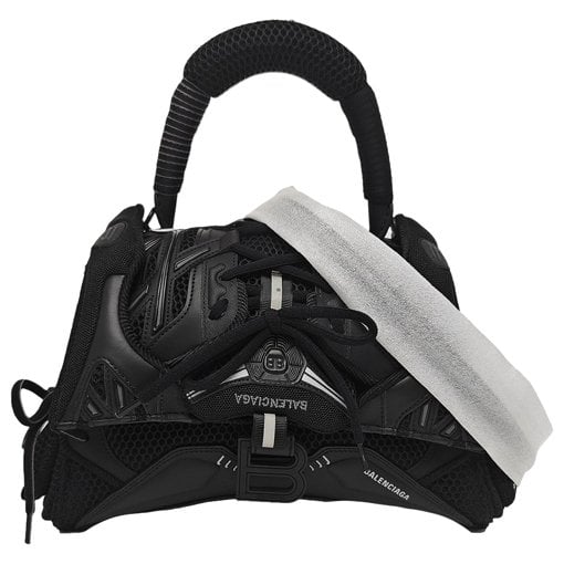 Hourglass cloth handbag