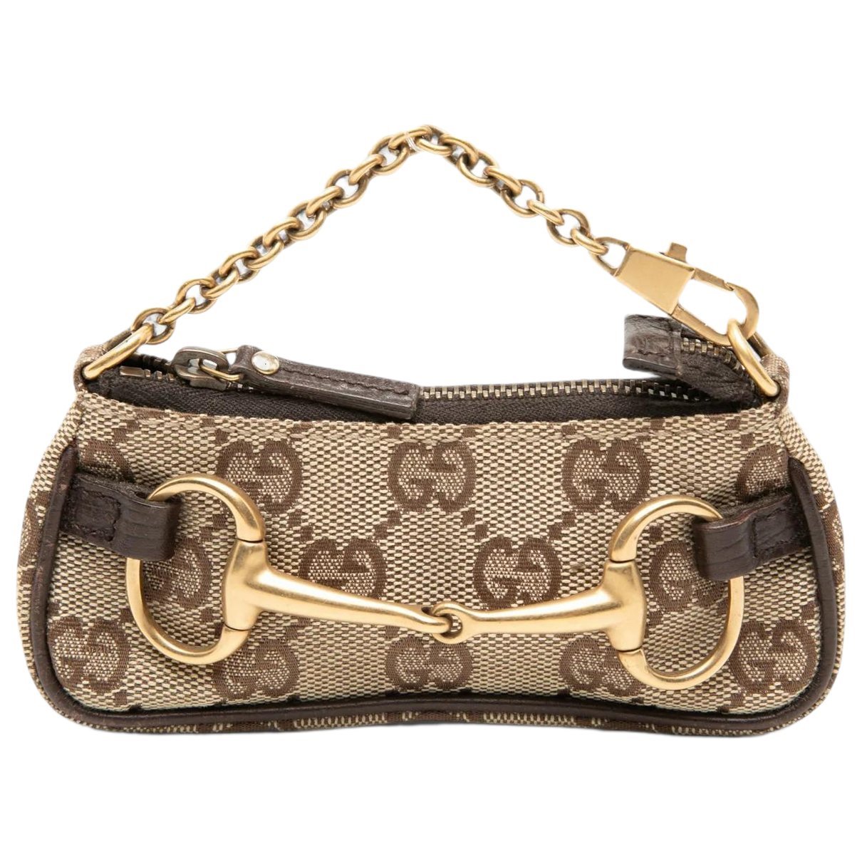 Horsebit Chain cloth handbag