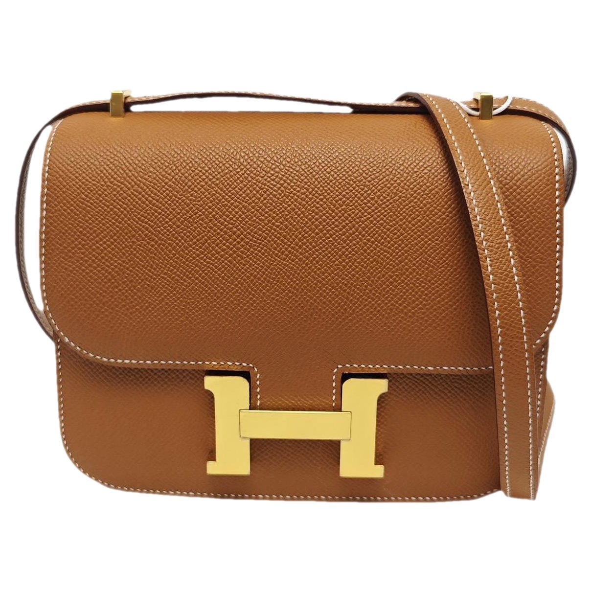Constance leather crossbody bag