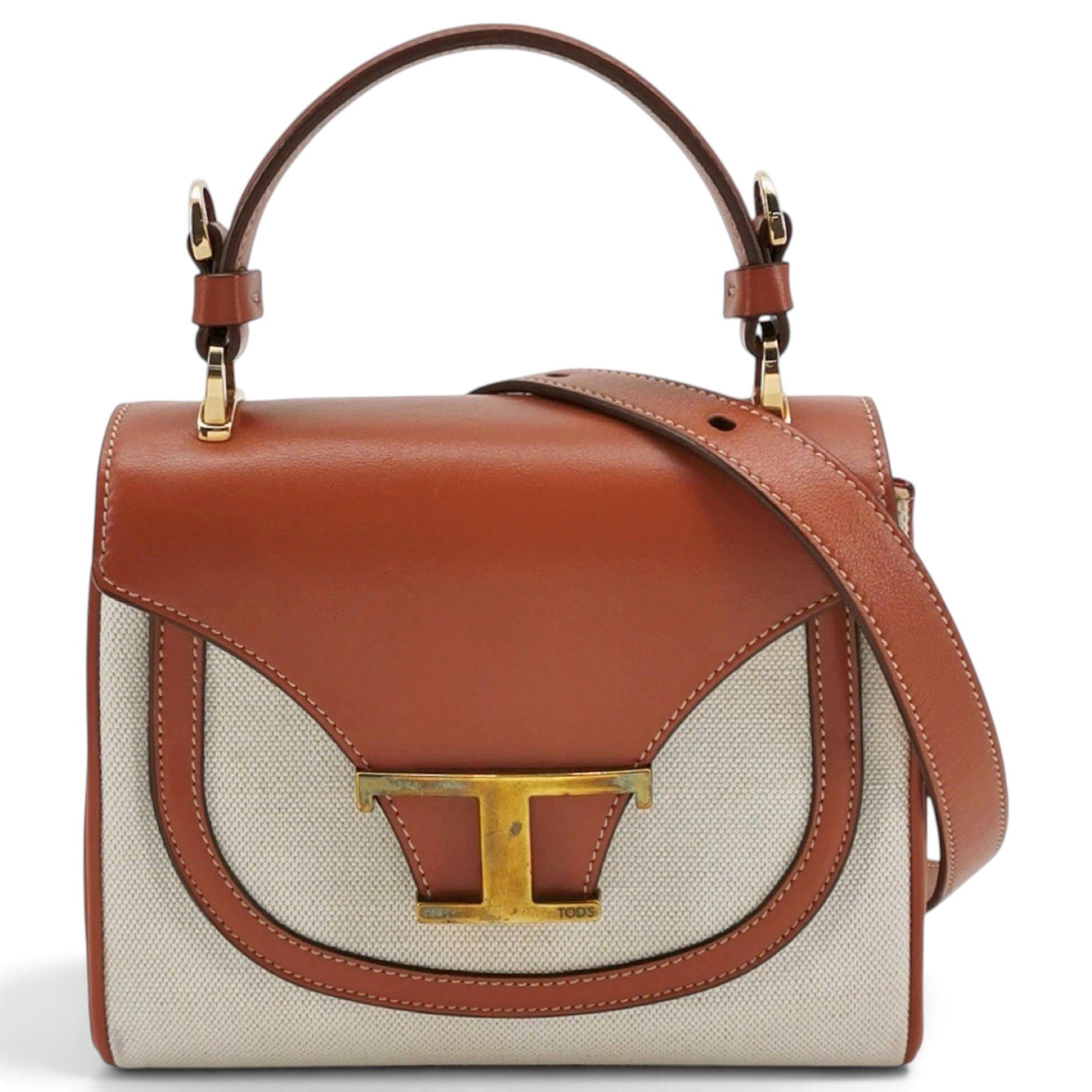 Leather handbag