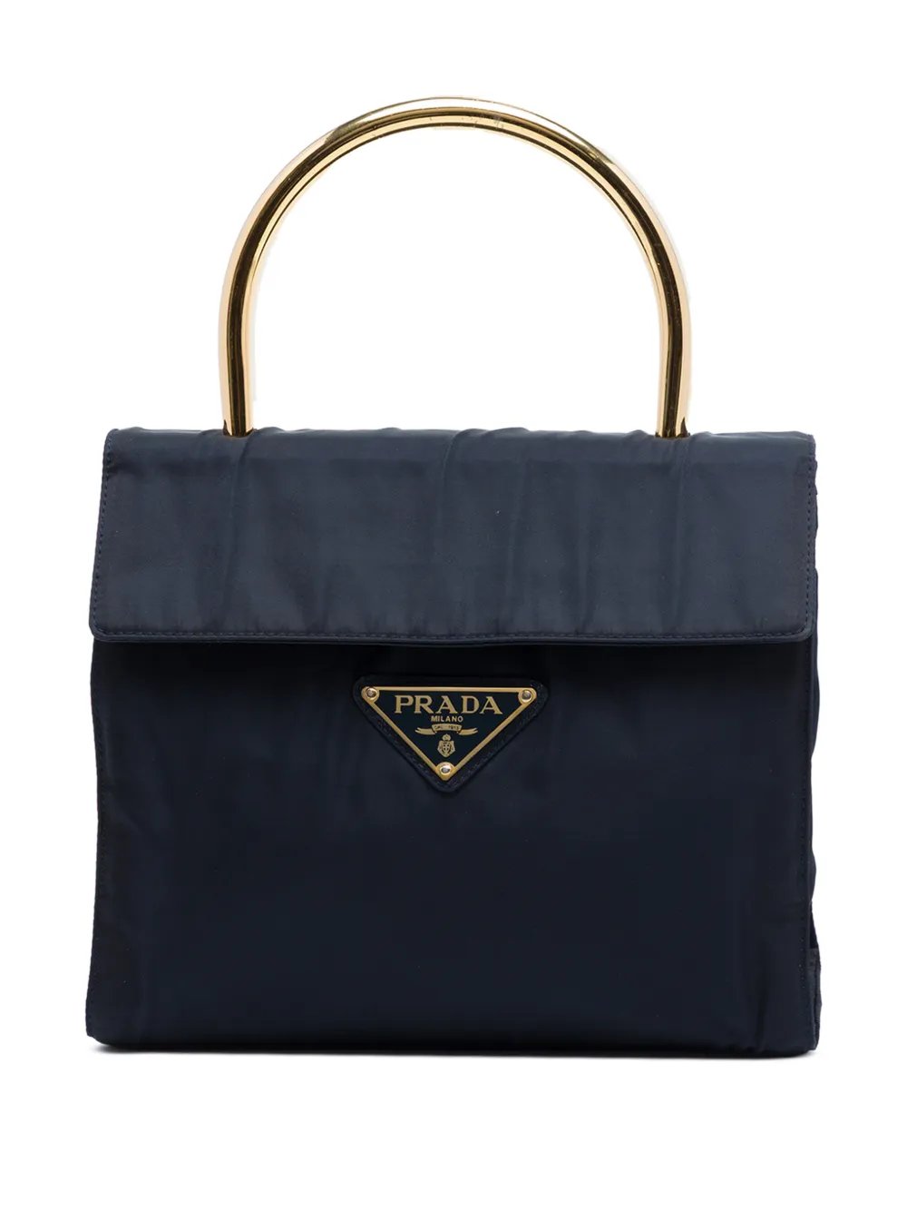 2013-2026 Tessuto Metal Top Handle Bag handbag