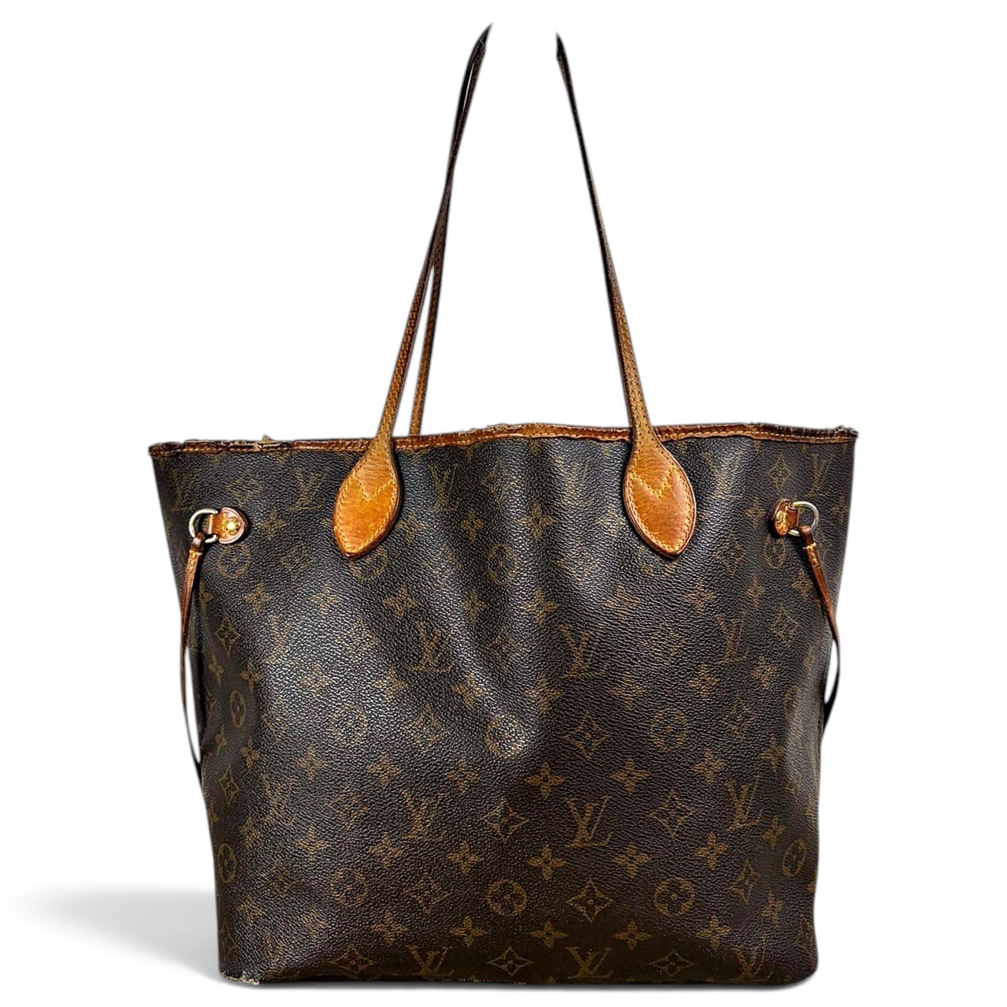 Neverfull leather handbag