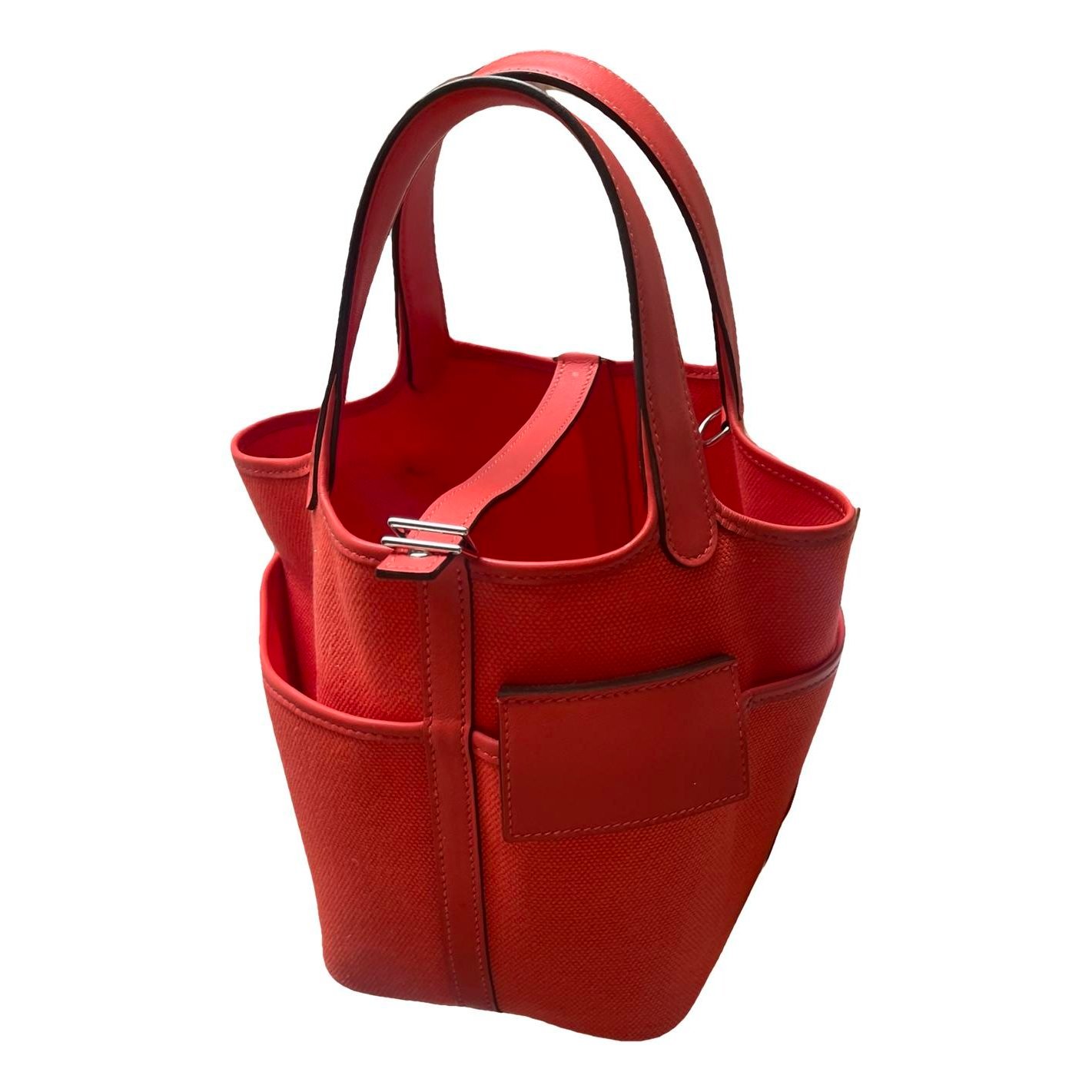Hermes Cargo Picotin Handbag Orange