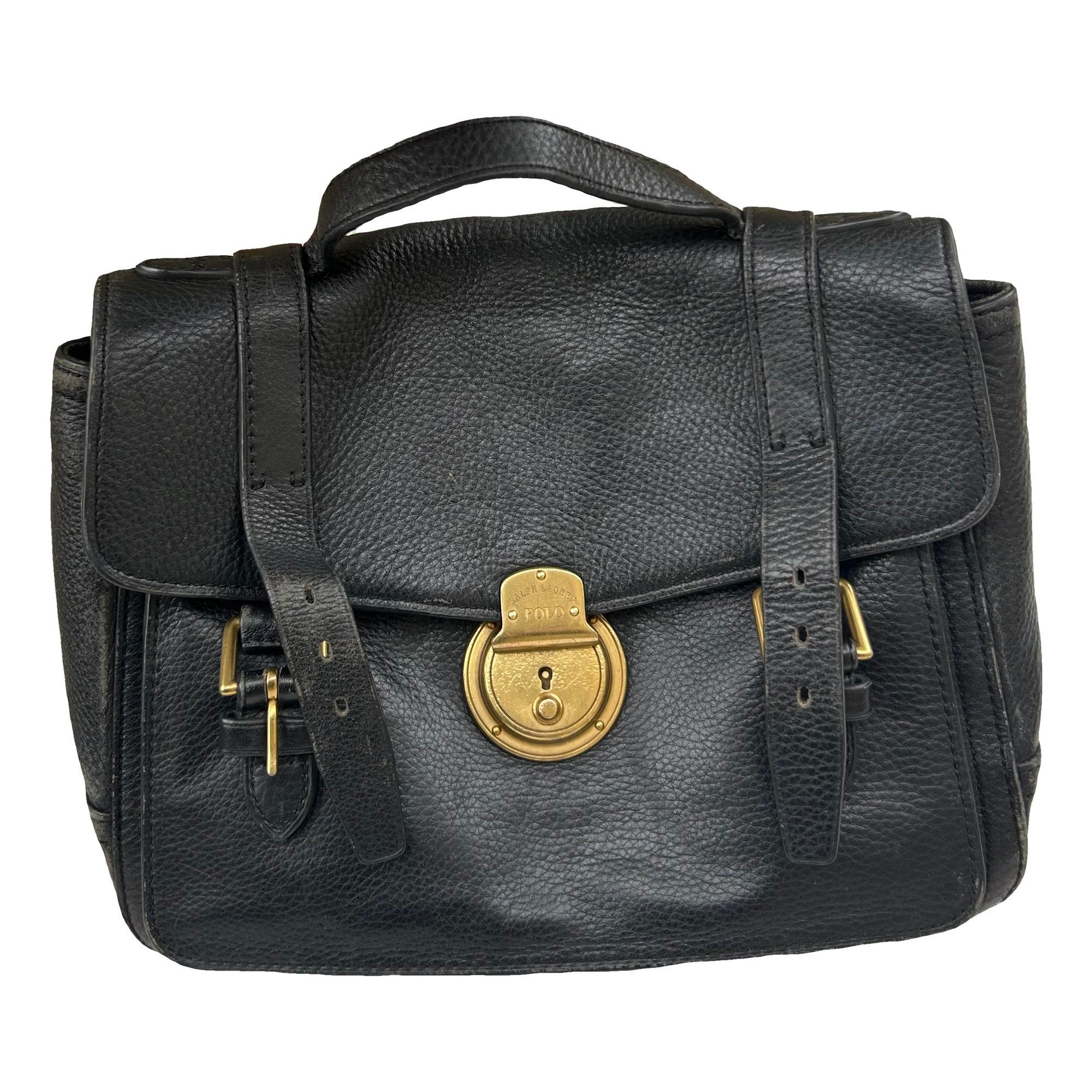 Leather crossbody bag