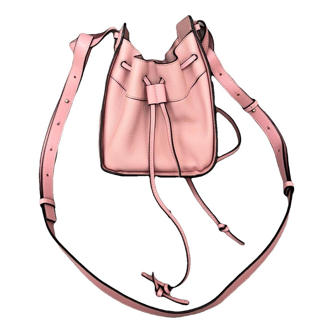 Hammock leather handbag