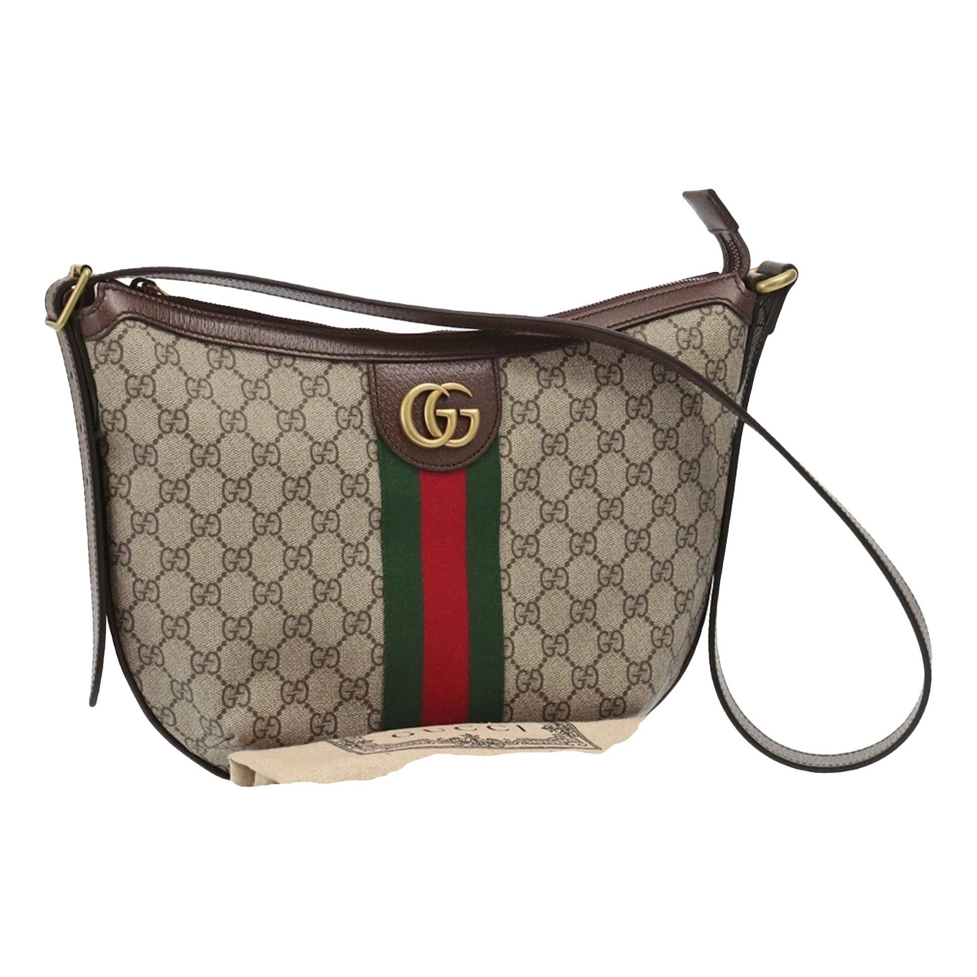 Ophidia Hobo leather handbag
