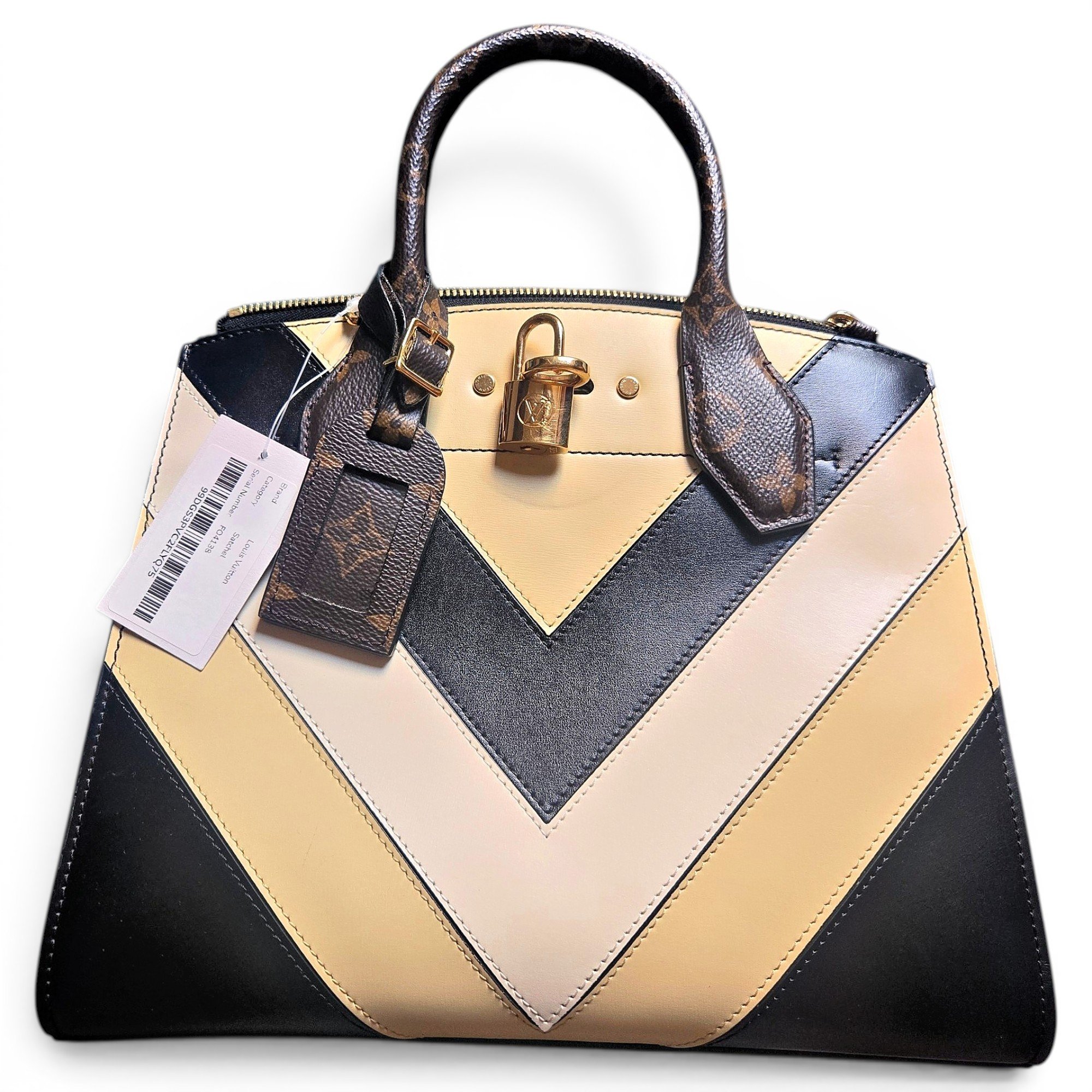 Louis Vuitton City Steamer leather handbag