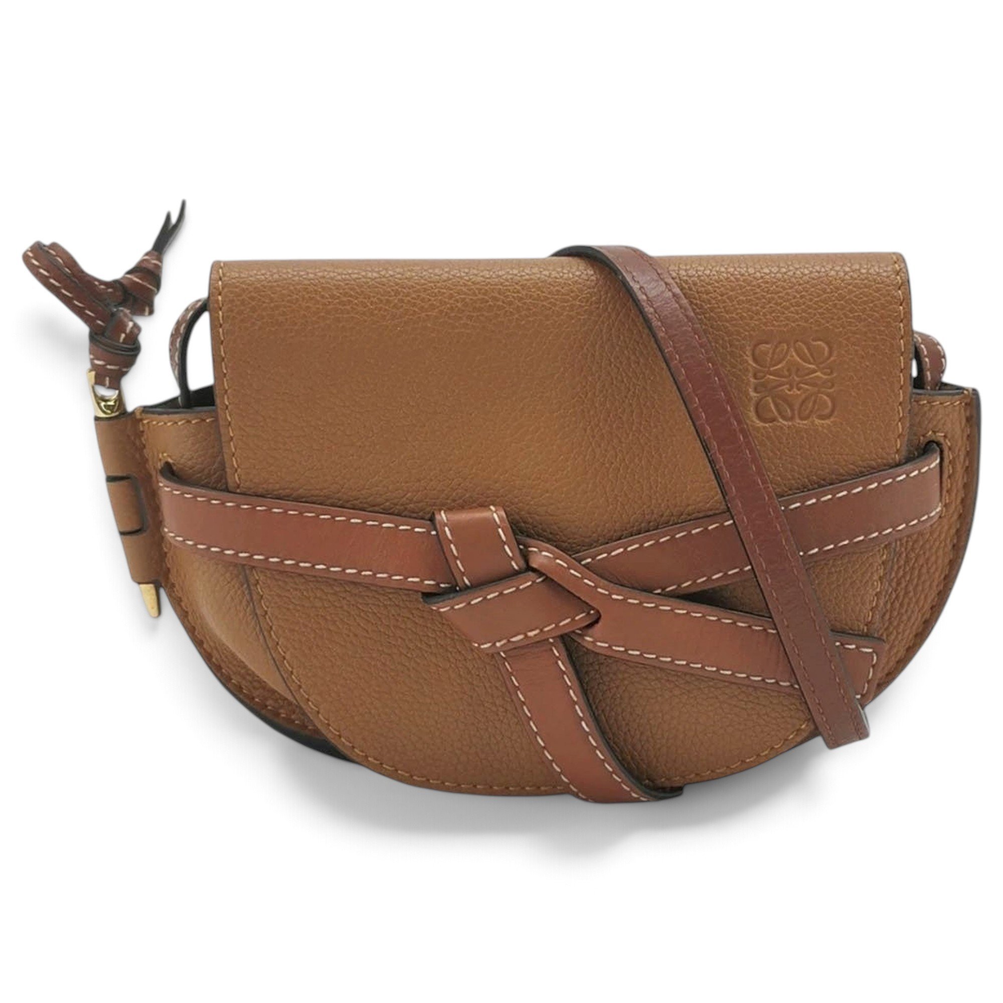 Gate leather handbag