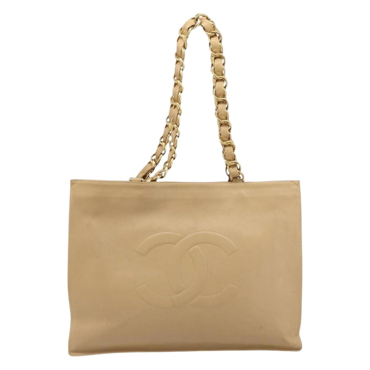 Leather tote