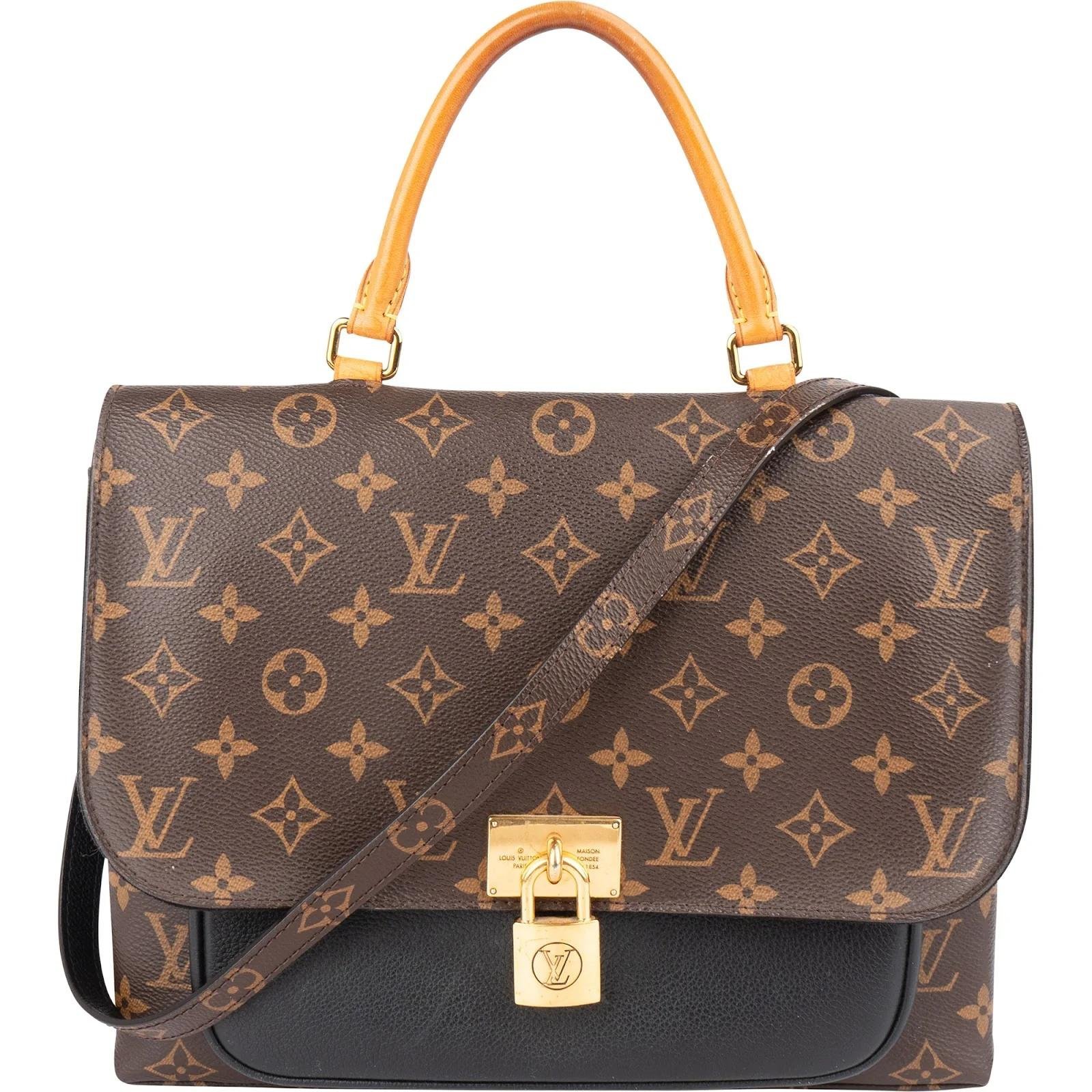 Louis Vuitton Marignan leather handbag