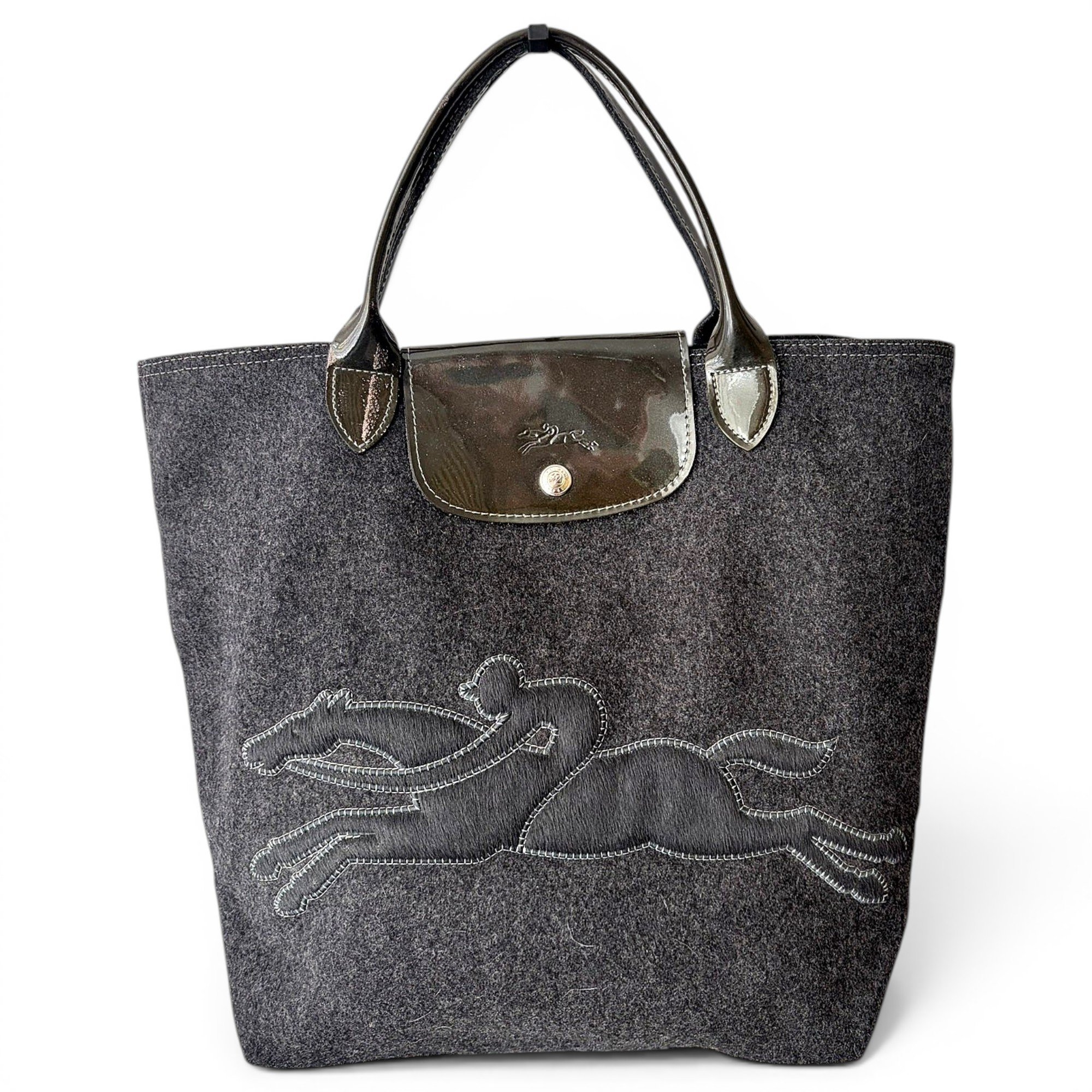 Wool handbag