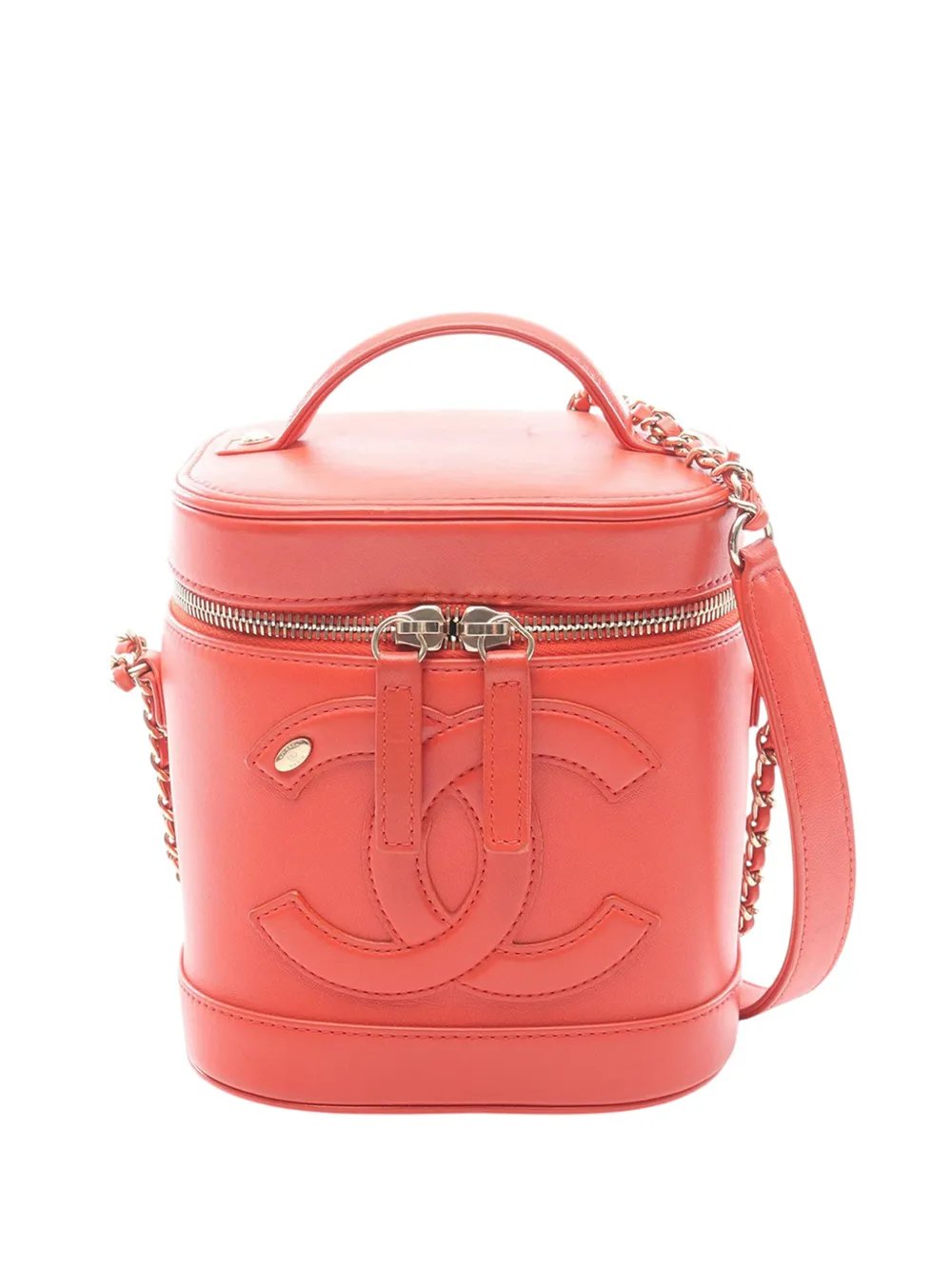 2019 Lambskin CC Mania Case vanity bag