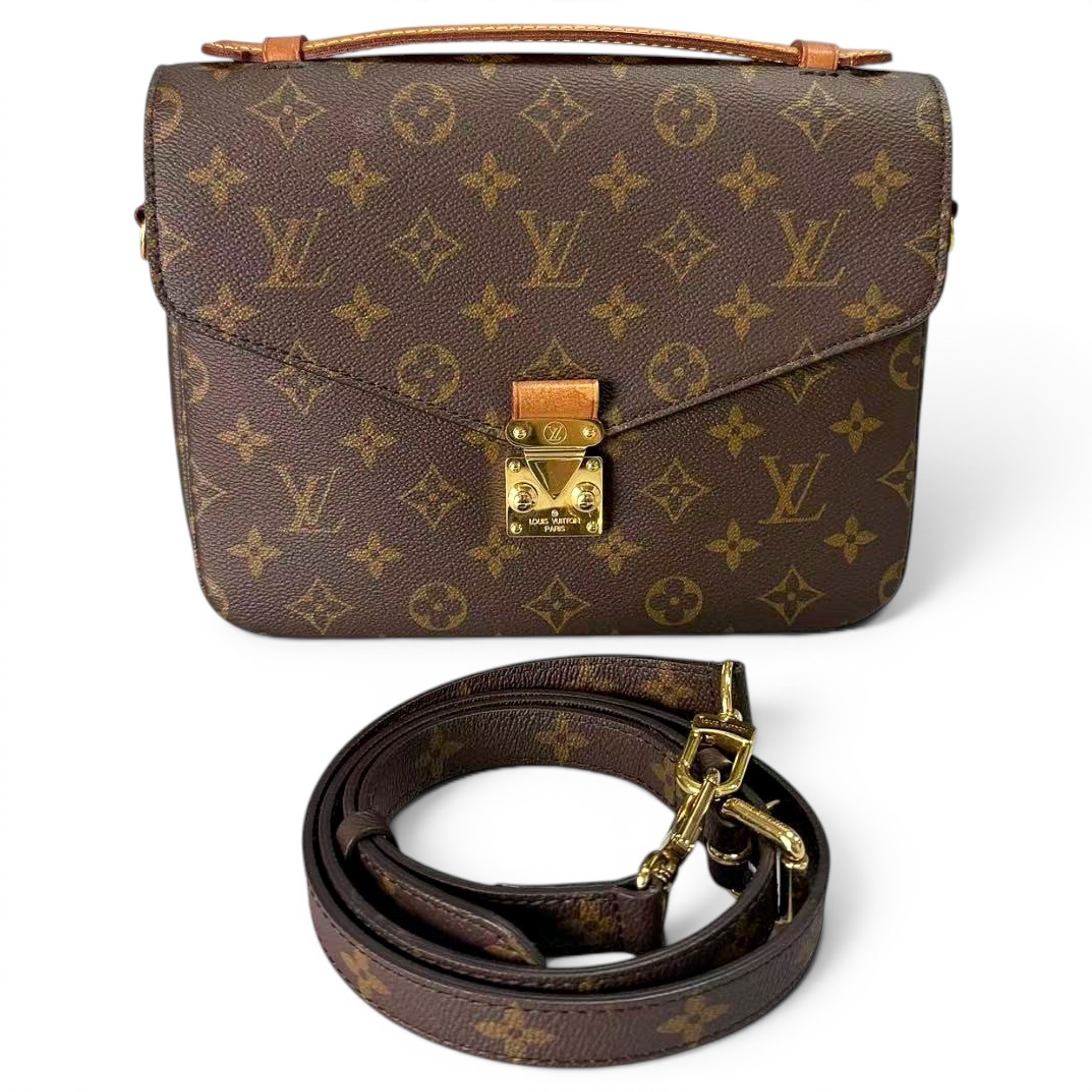 Metis leather crossbody bag