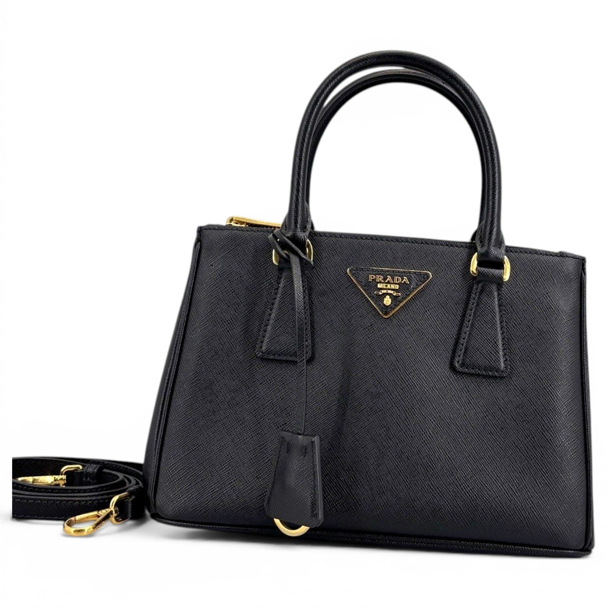 Galleria leather handbag