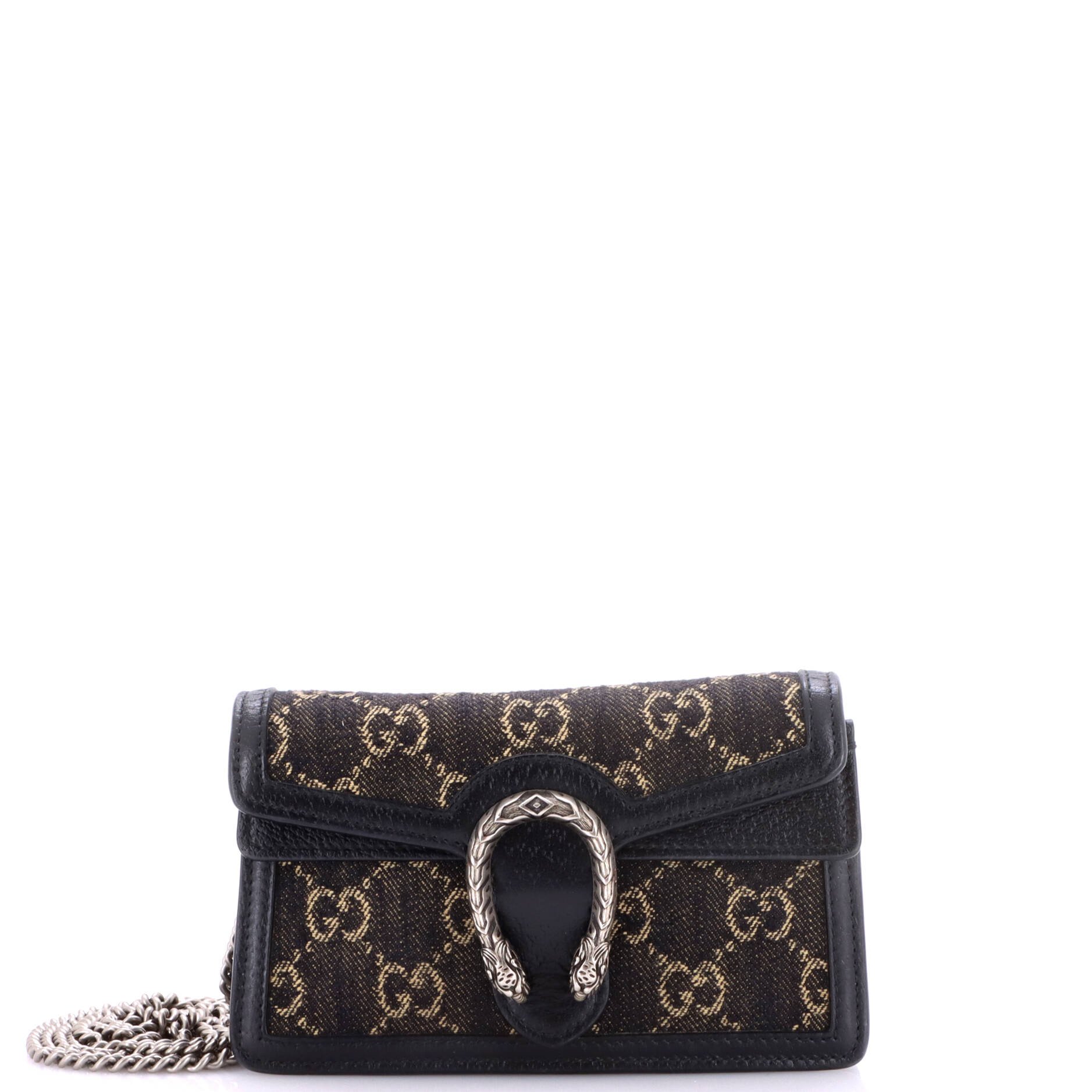 Dionysus Bag GG Denim Super Mini