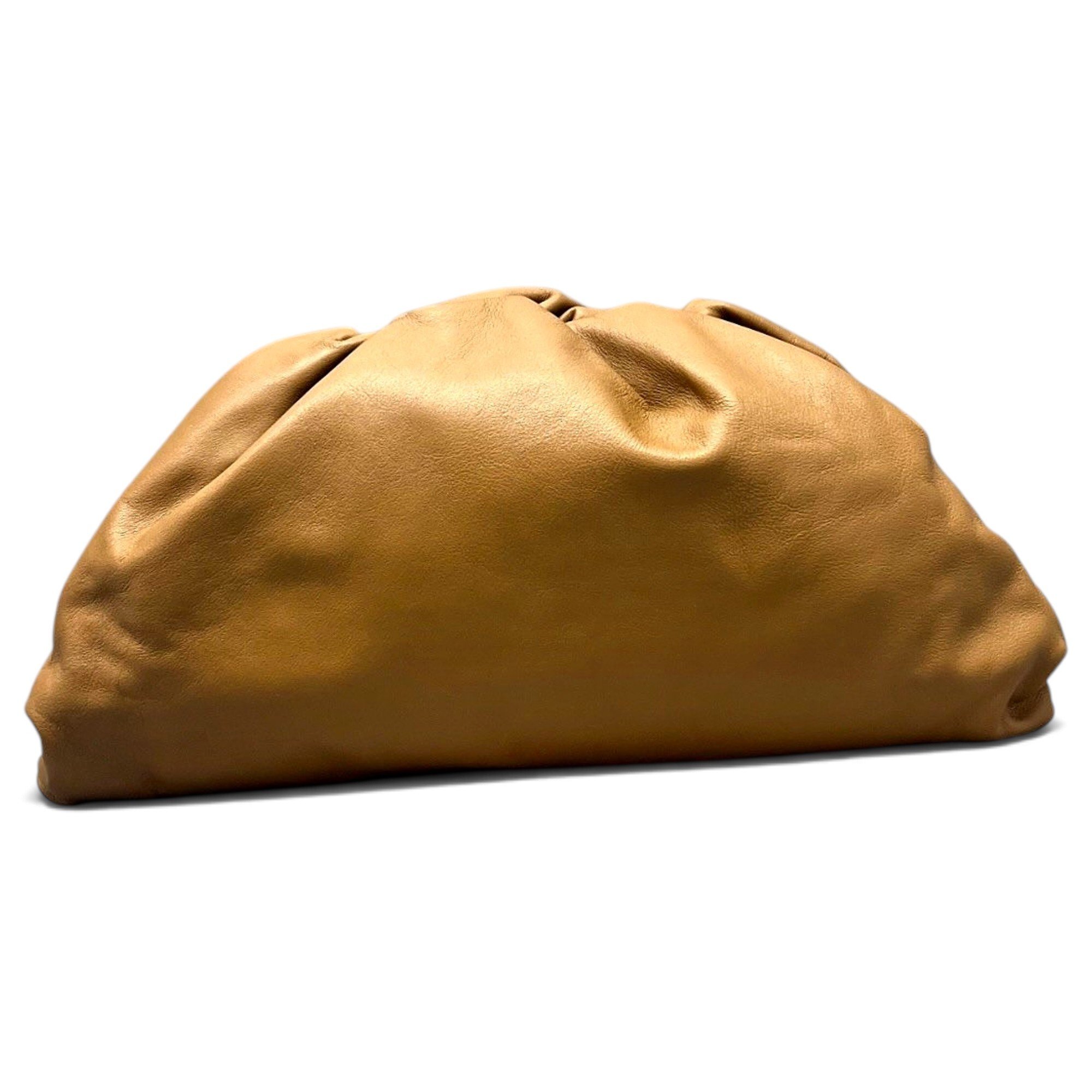 Pouch leather handbag