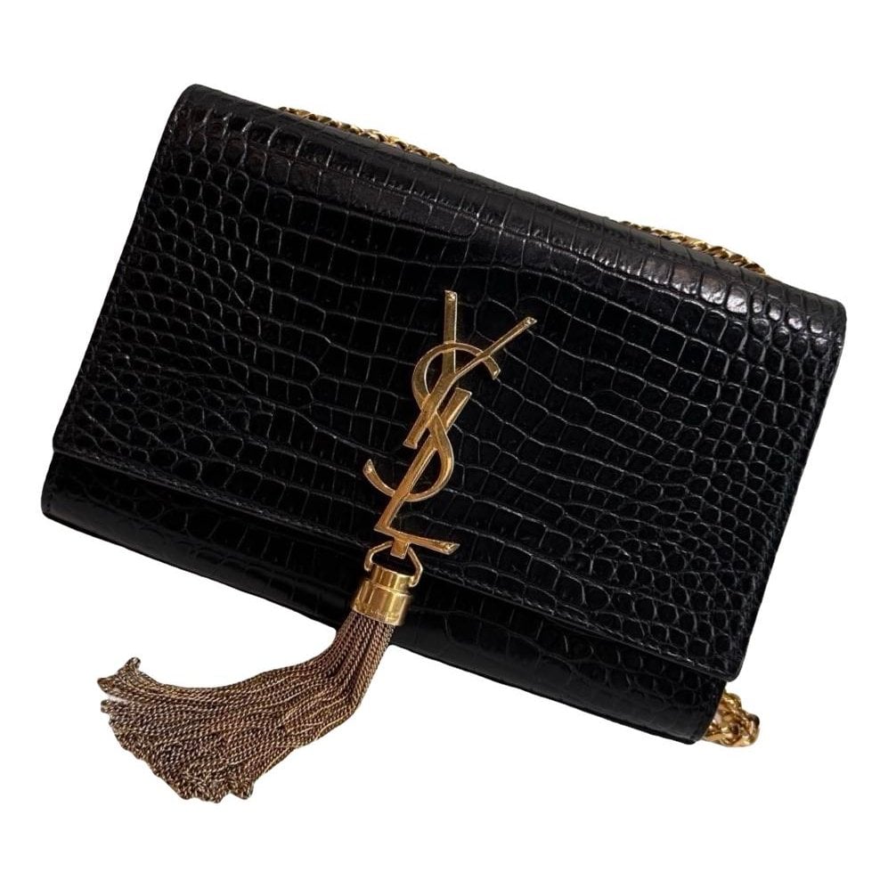 Pompom Kate leather handbag