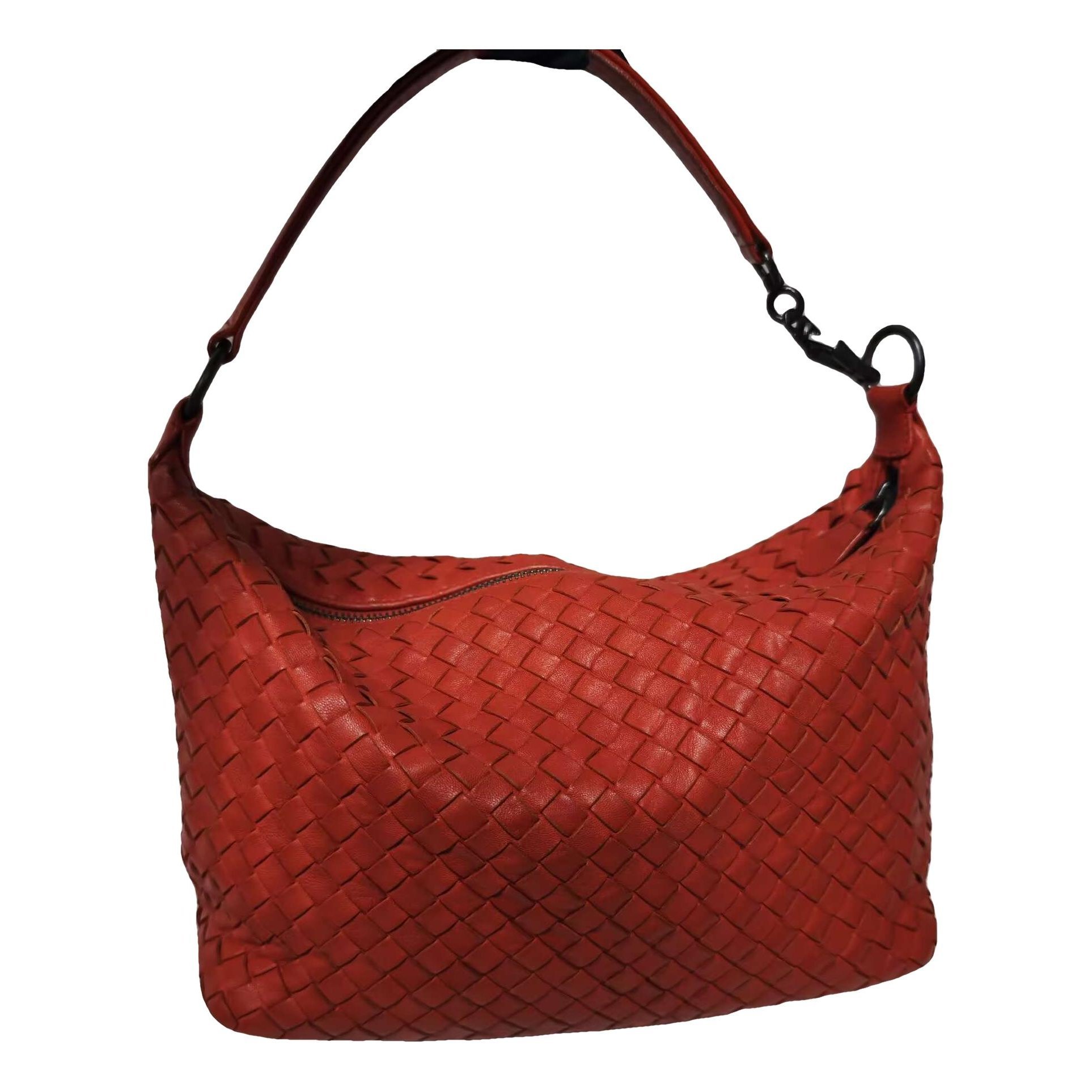 Leather handbag