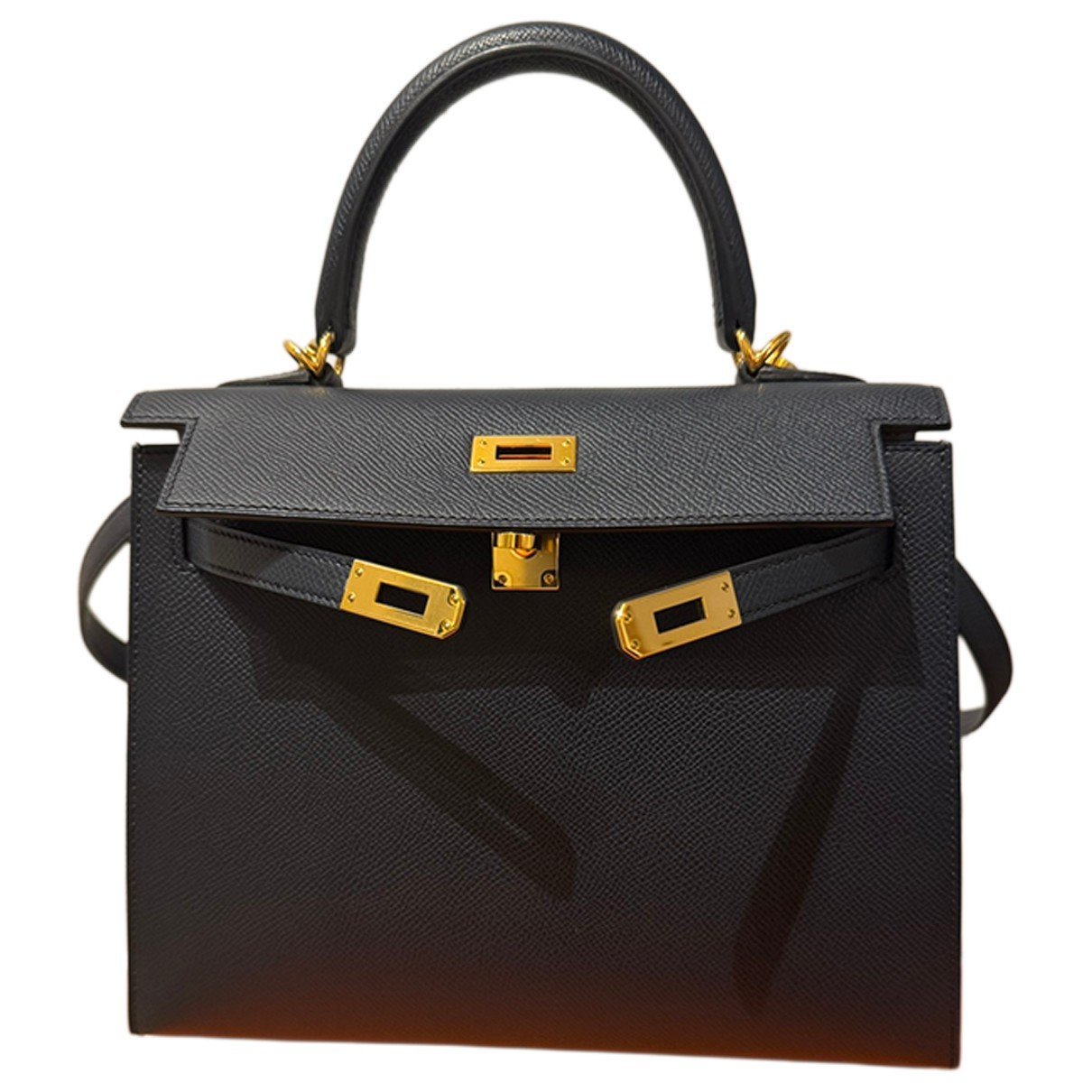 Kelly 25 leather handbag
