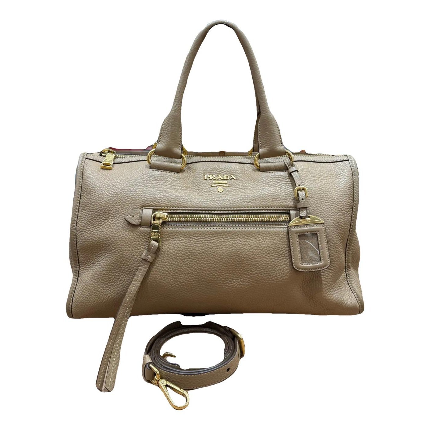 Leather handbag