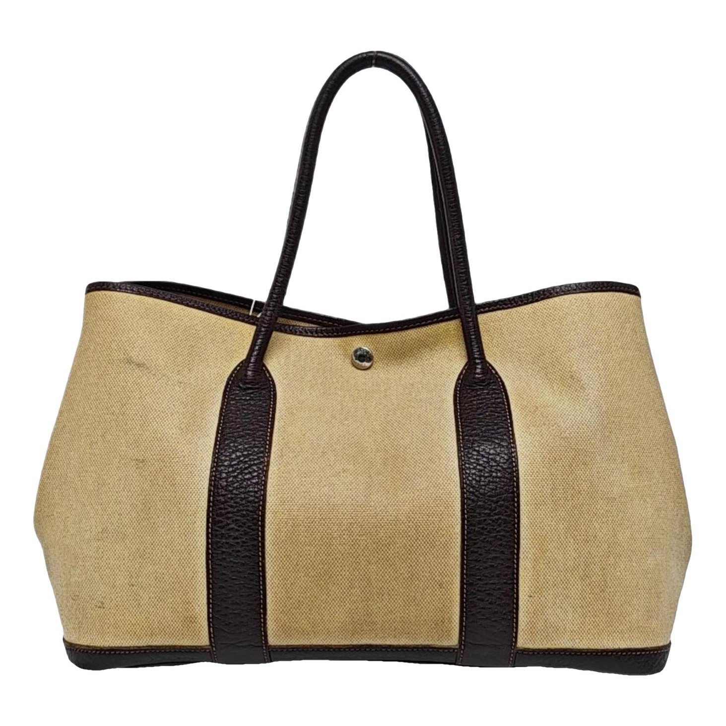 Garden Party leather handbag