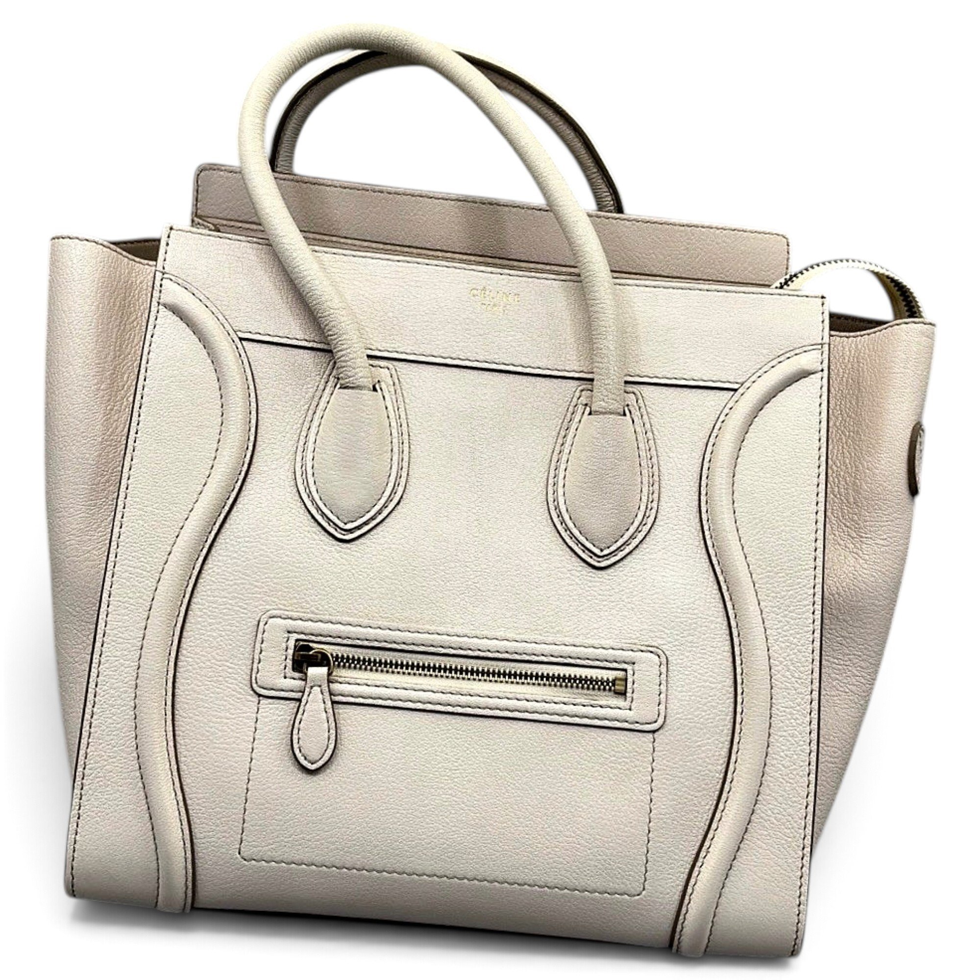Luggage leather handbag