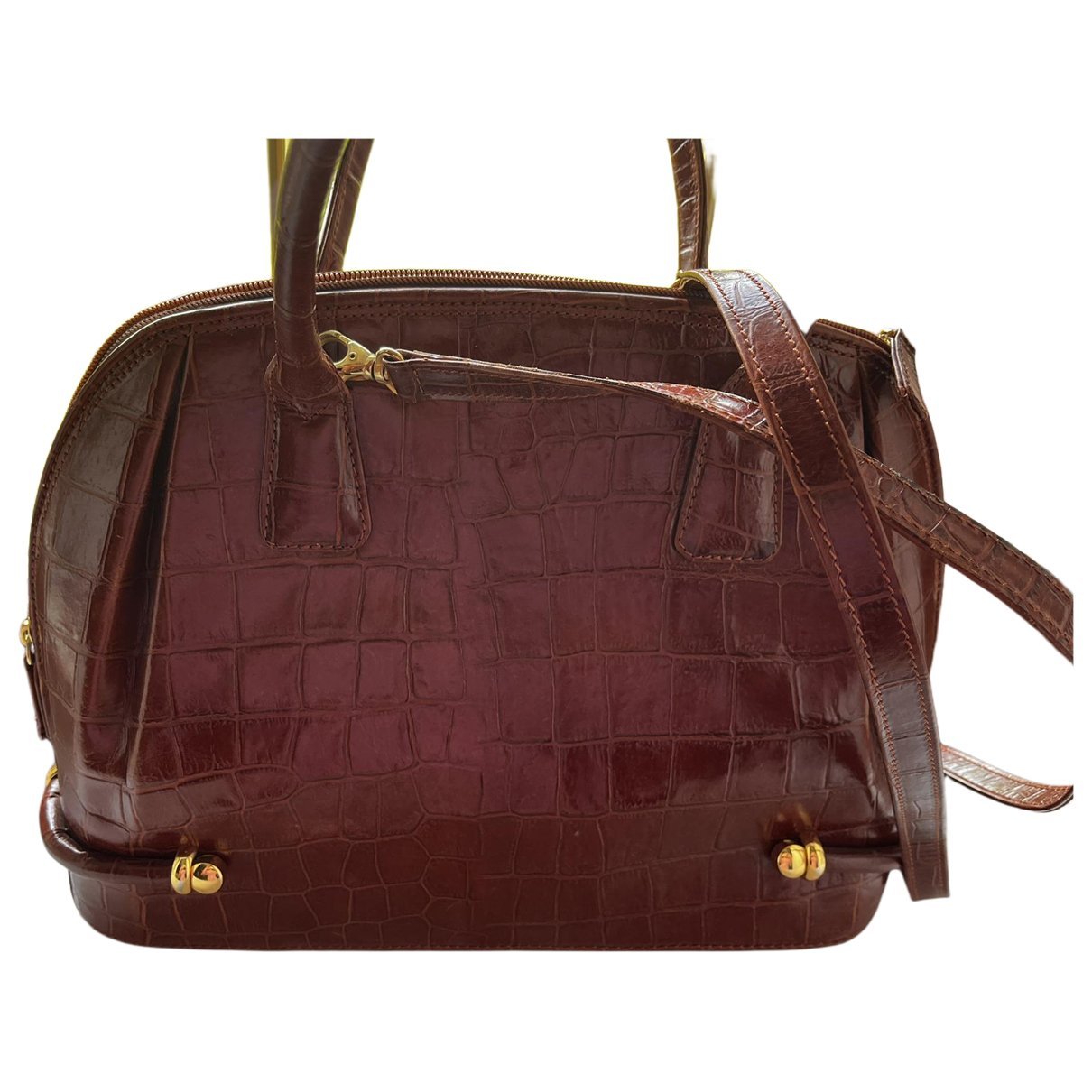 Leather handbag