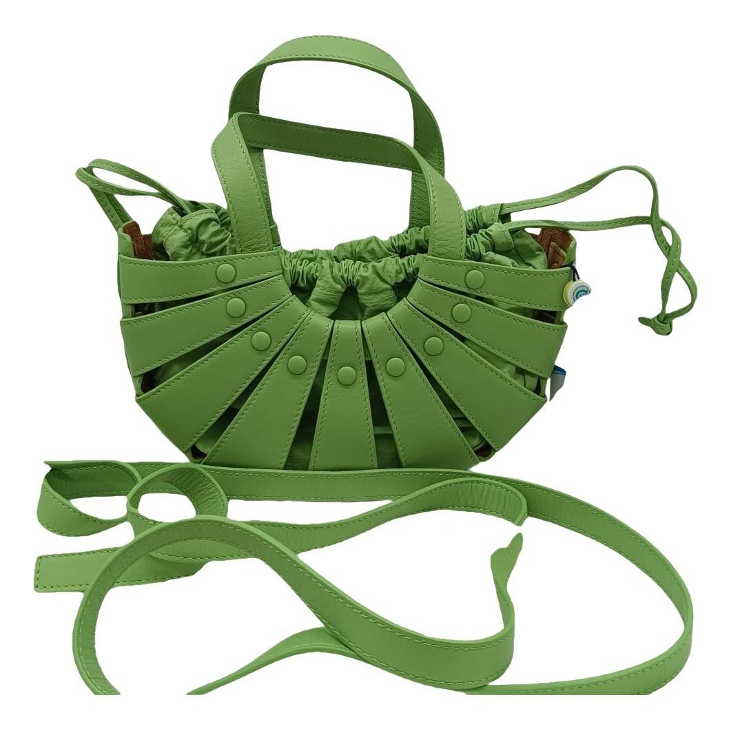 Leather crossbody bag